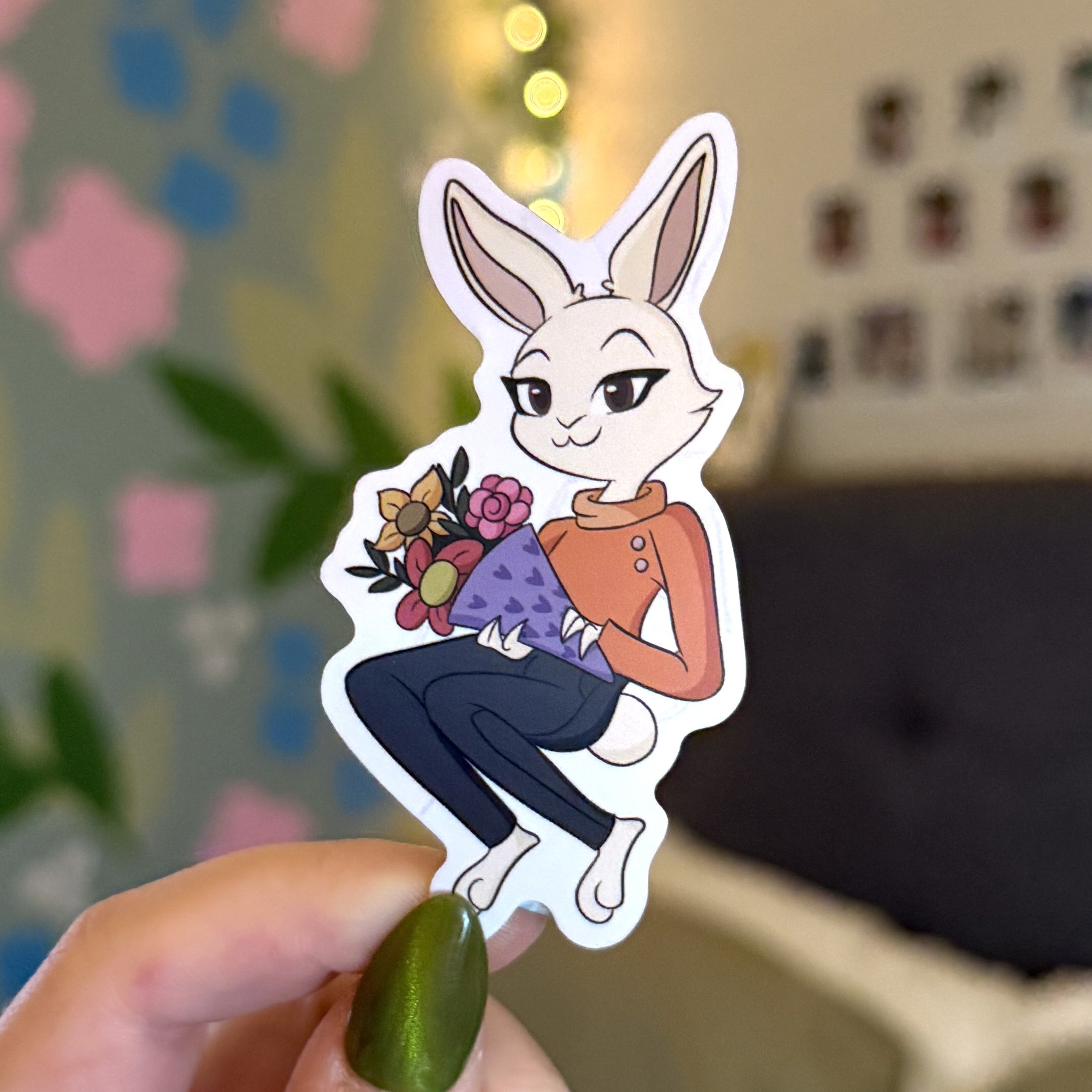 Dwarf Rabbit Sticker