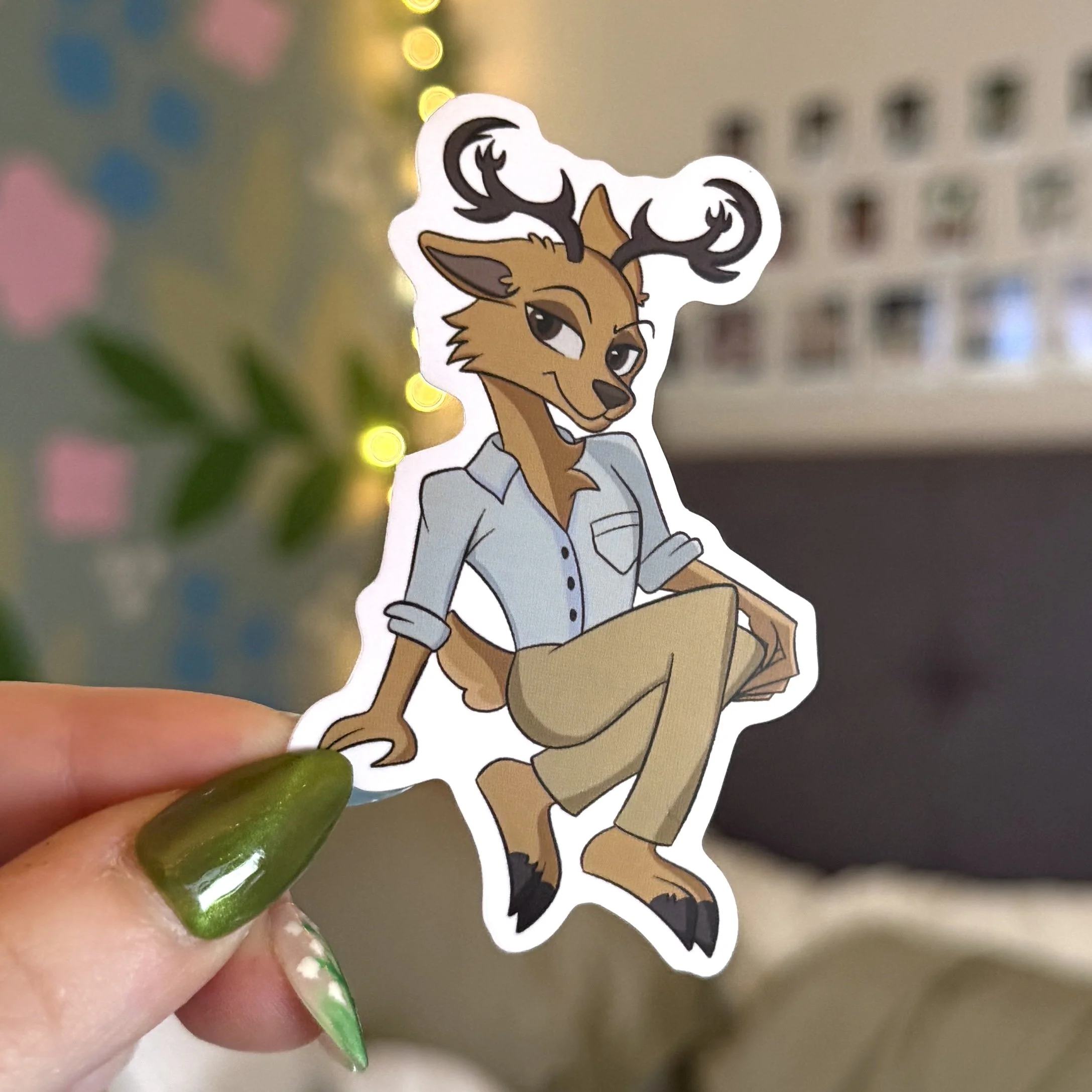 Red Deer Sticker