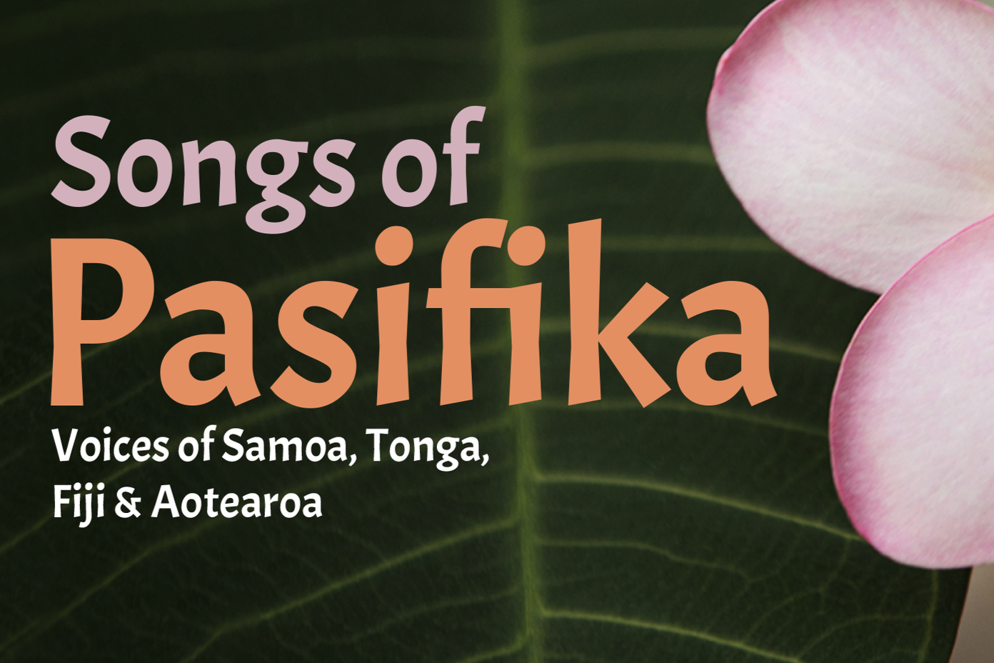 Songs of Pasifika