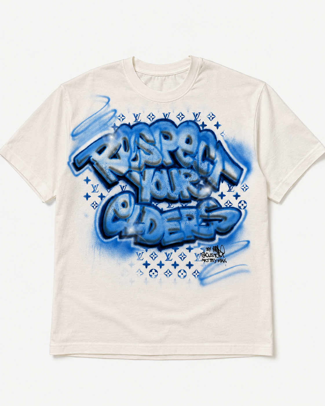 Filled Graffiti on any surface