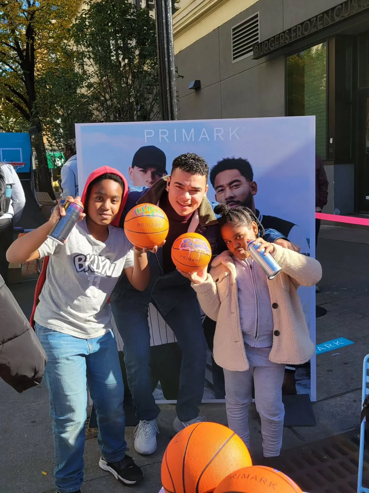 The kids especially loved this @primark graffiti activation in Brooklyn