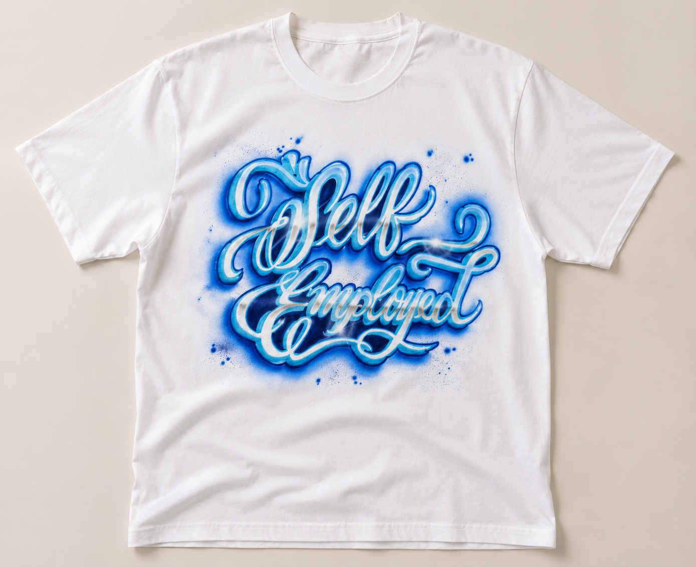 Filled Script on any surface
