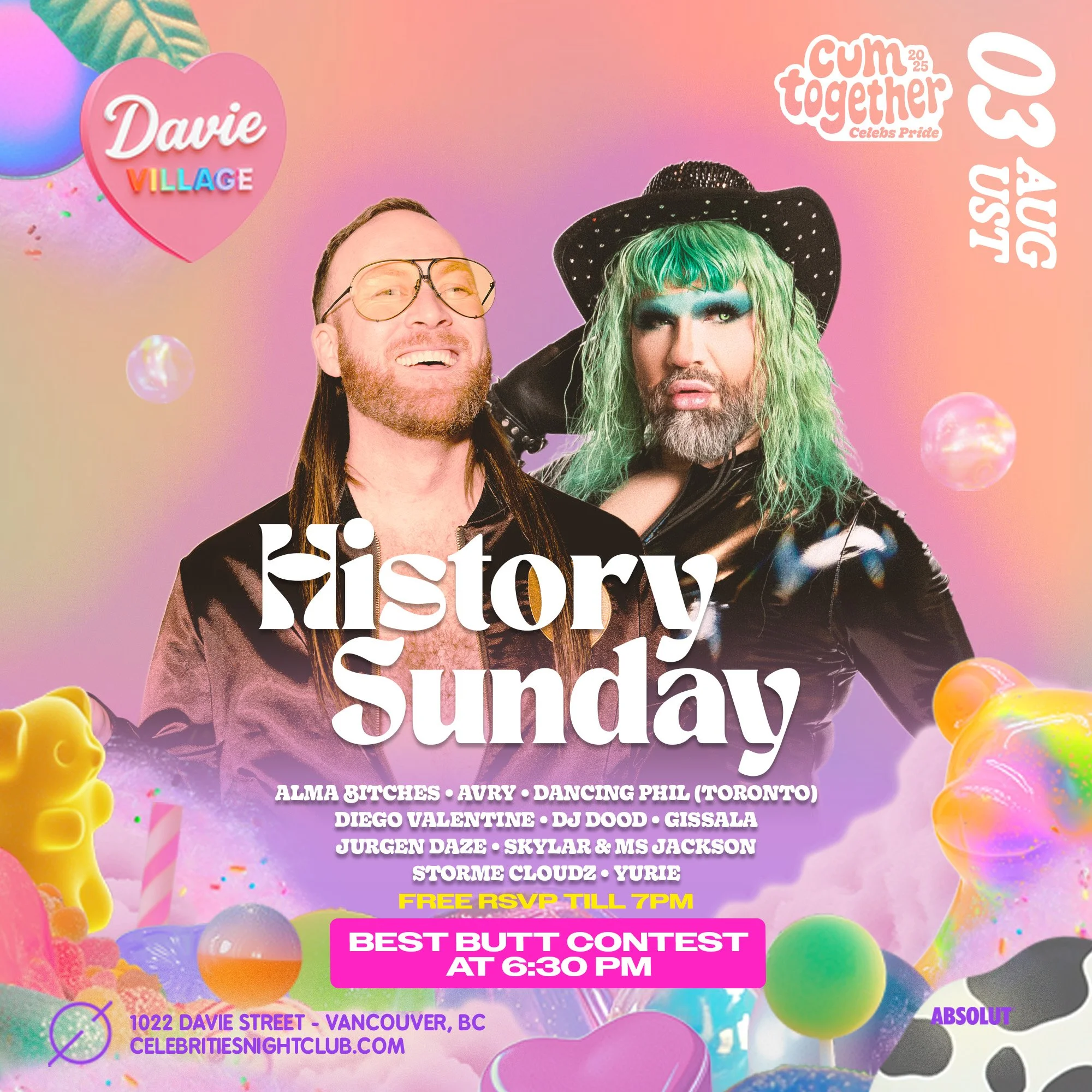Celebrities Pride pres. HISTORY SUNDAY