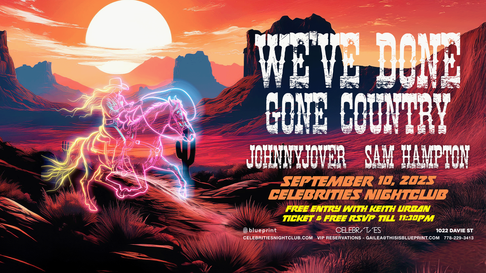 YEEEDM : GONE COUNTRY