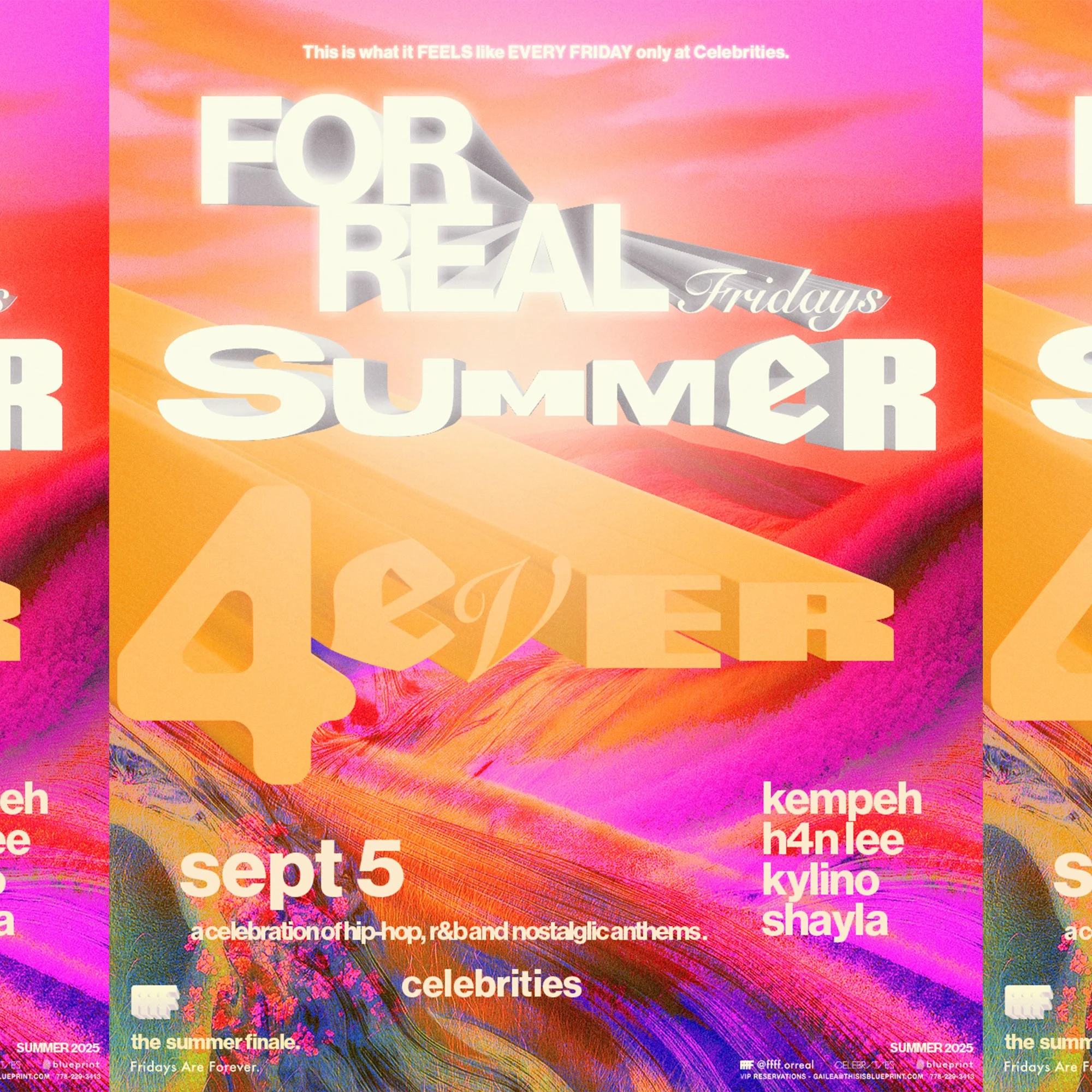FFFForeal fridays - summer 4ever finale