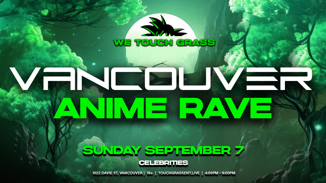 We Touch Grass - Anime Rave