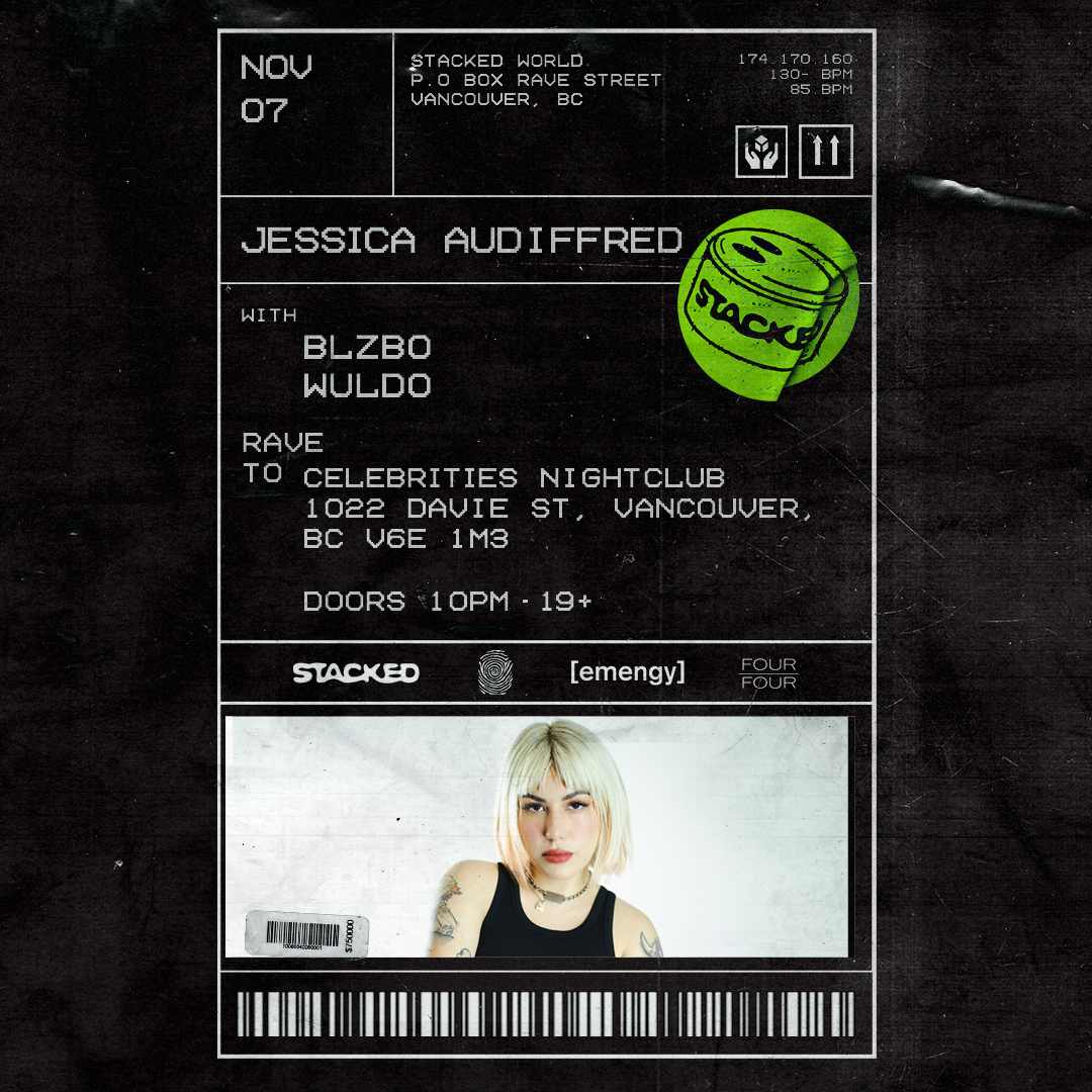 Stacked pres. Jessica Audiffred