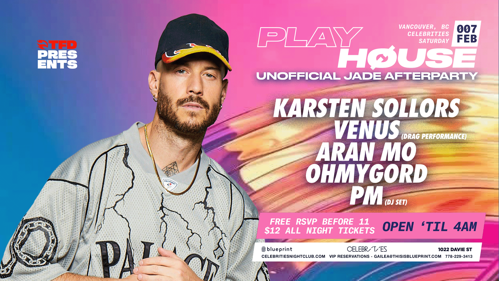 PLAYHOUSE and TFD pres. KARSTEN SOLLORS