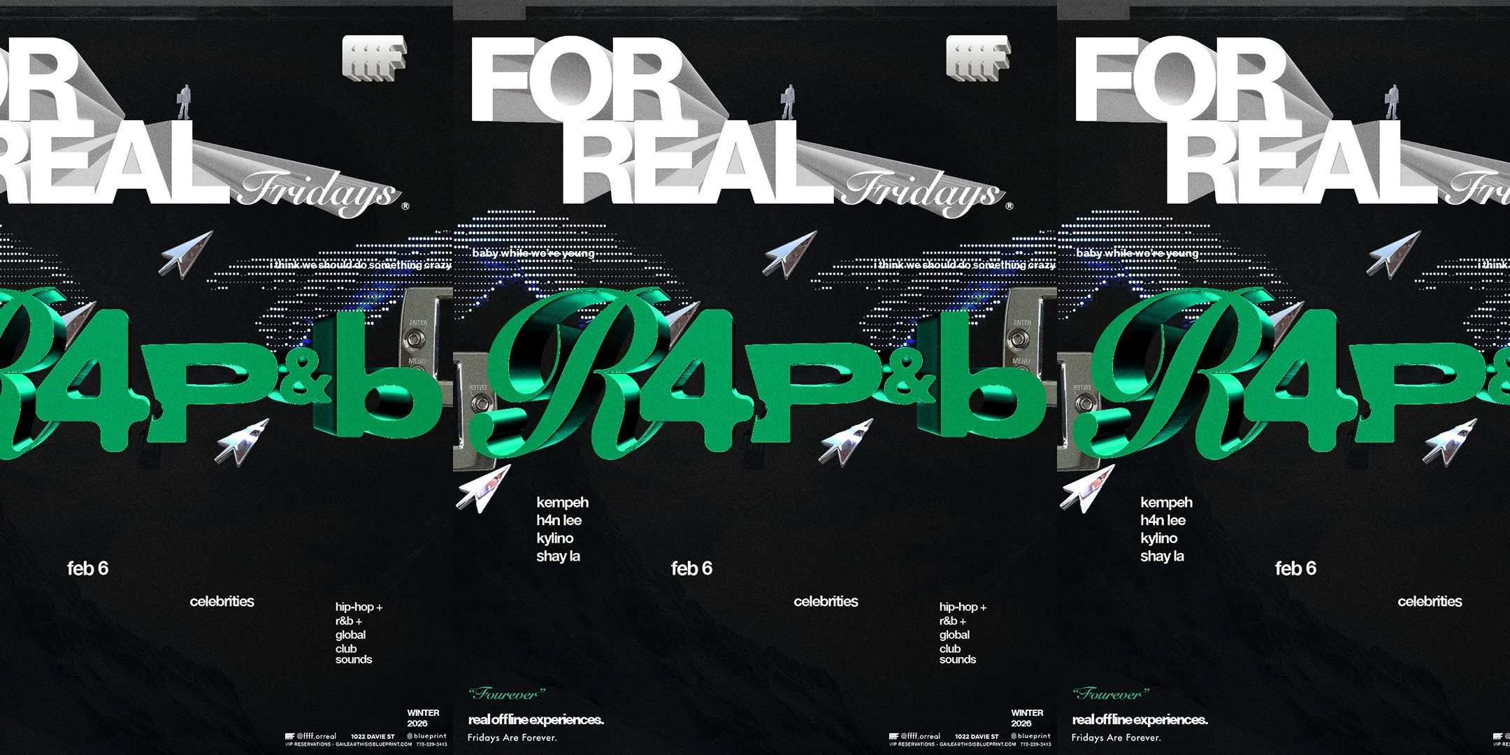 FOR REAL FRIDAYS pres - R4P&amp;B 