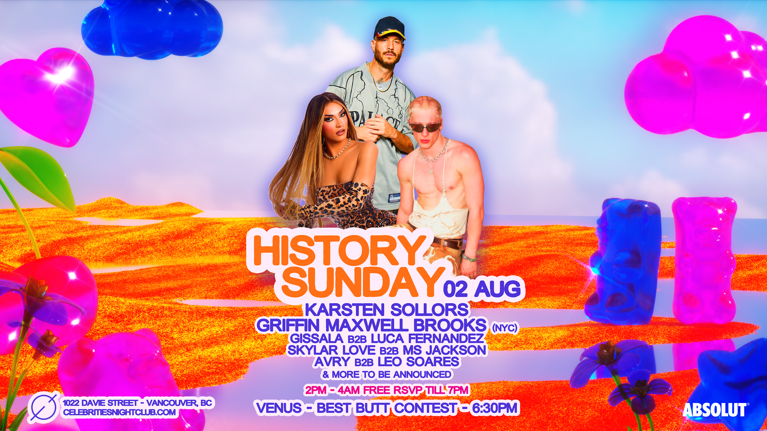 Celebrities Pride pres.  HISTORY SUNDAY