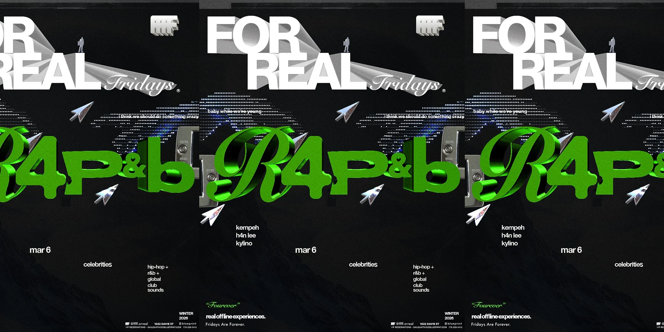 FOR REAL FRIDAYS pres - R4P&amp;B 