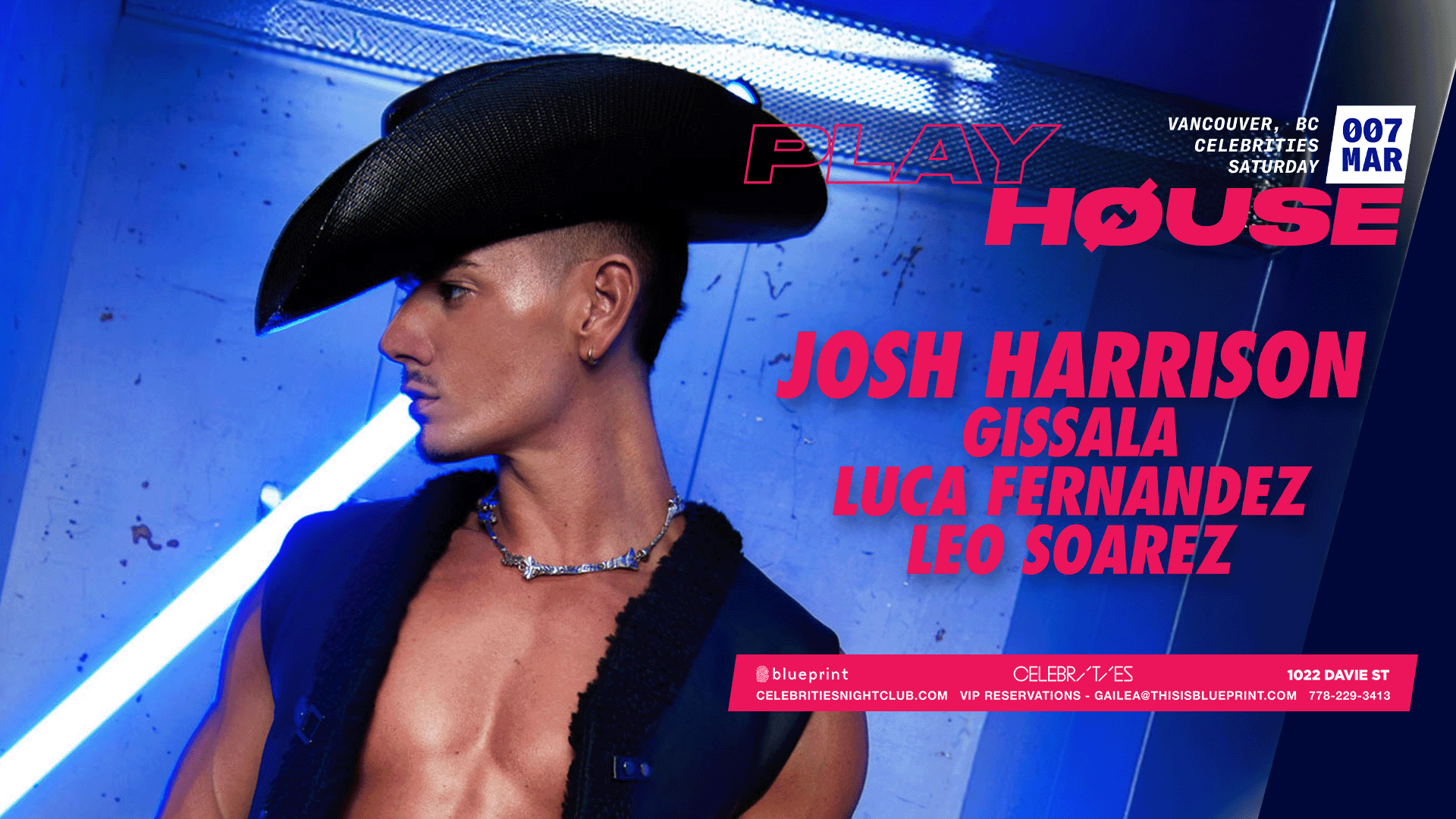 PLAYHOUSE pres. JOSH HARRISON