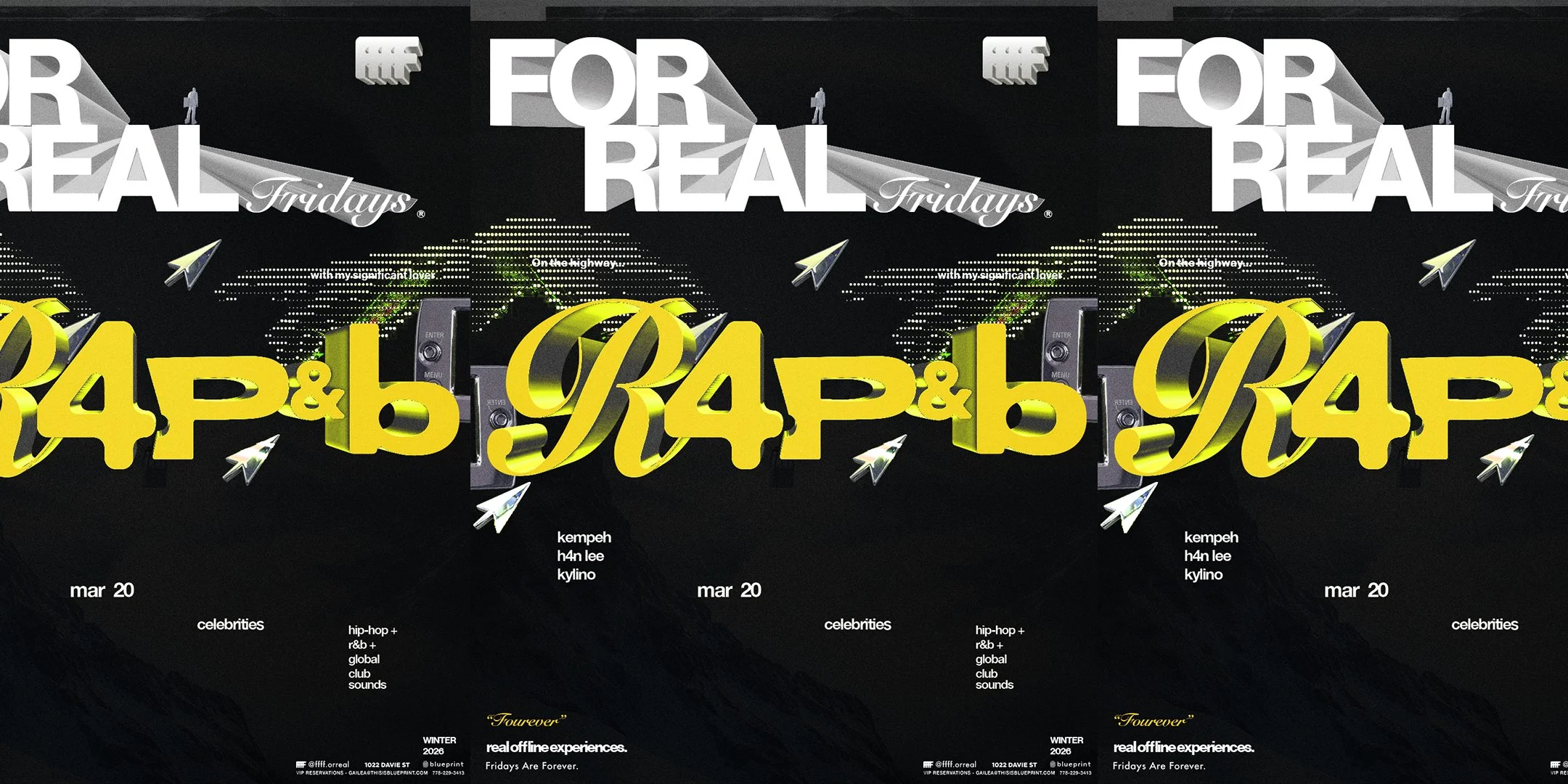 FOR REAL FRIDAYS pres - R4P&amp;B 