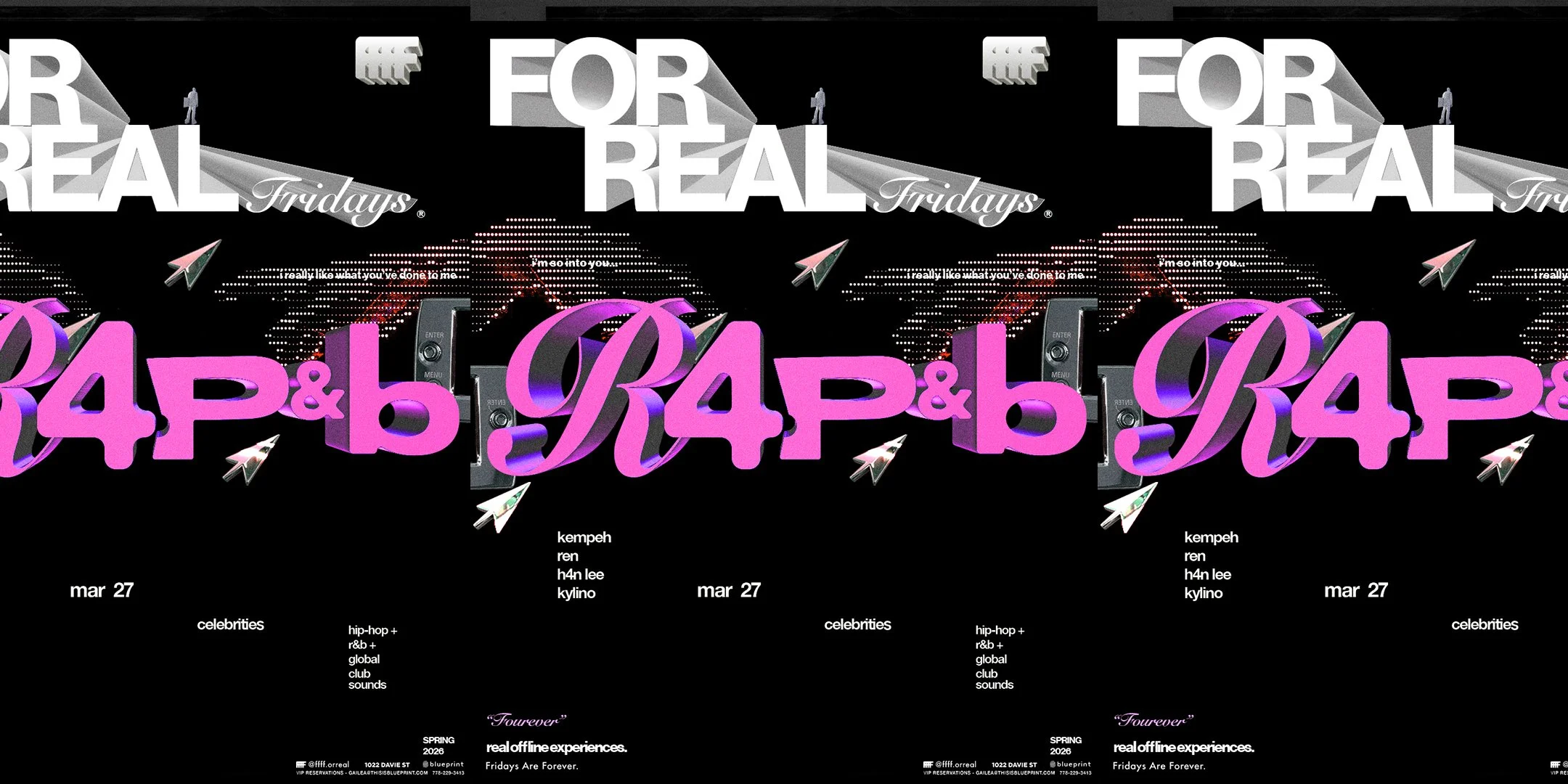 FOR REAL FRIDAYS pres - R4P&amp;B 