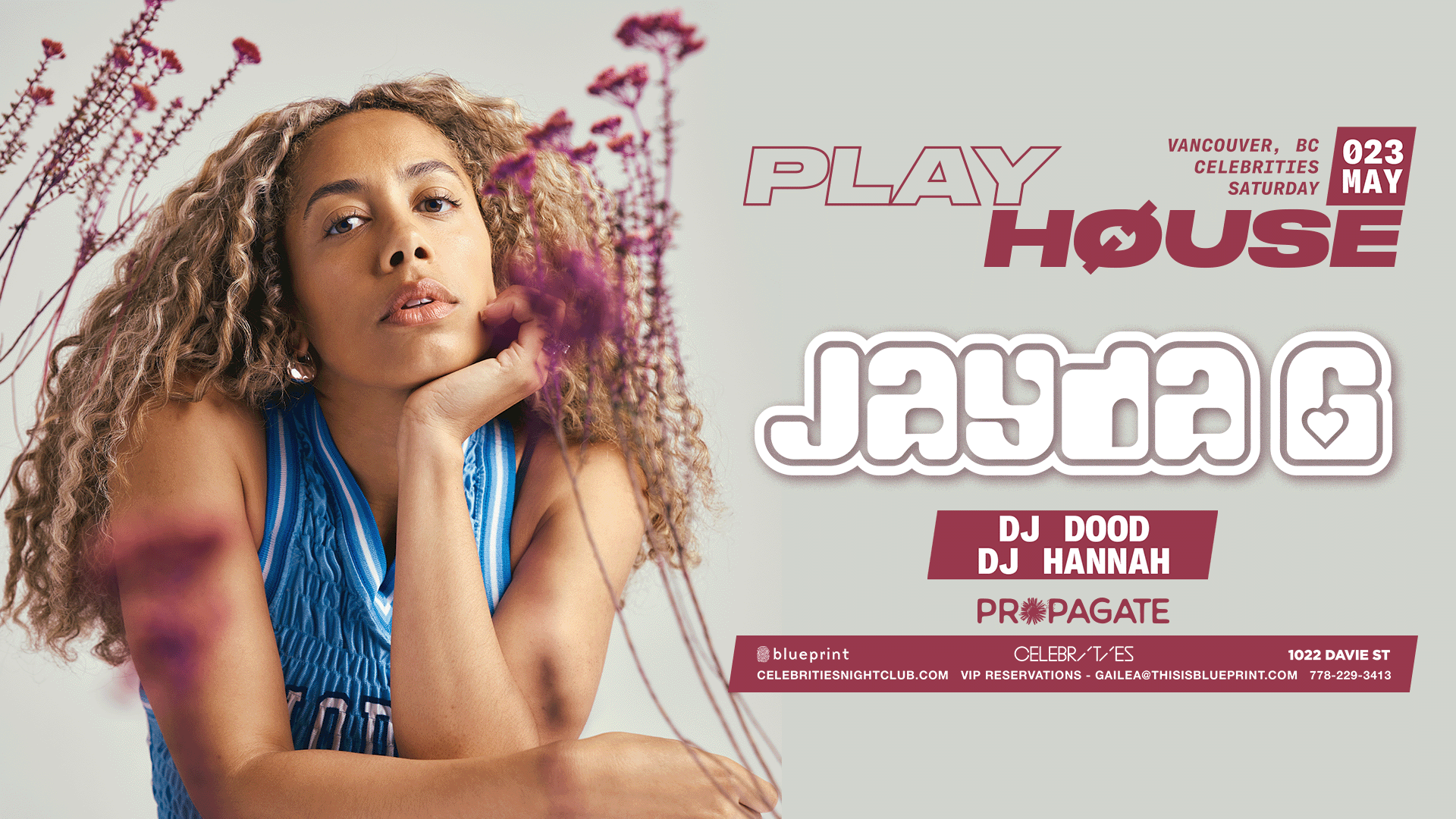 PLAYHOUSE pres. JAYDA G
