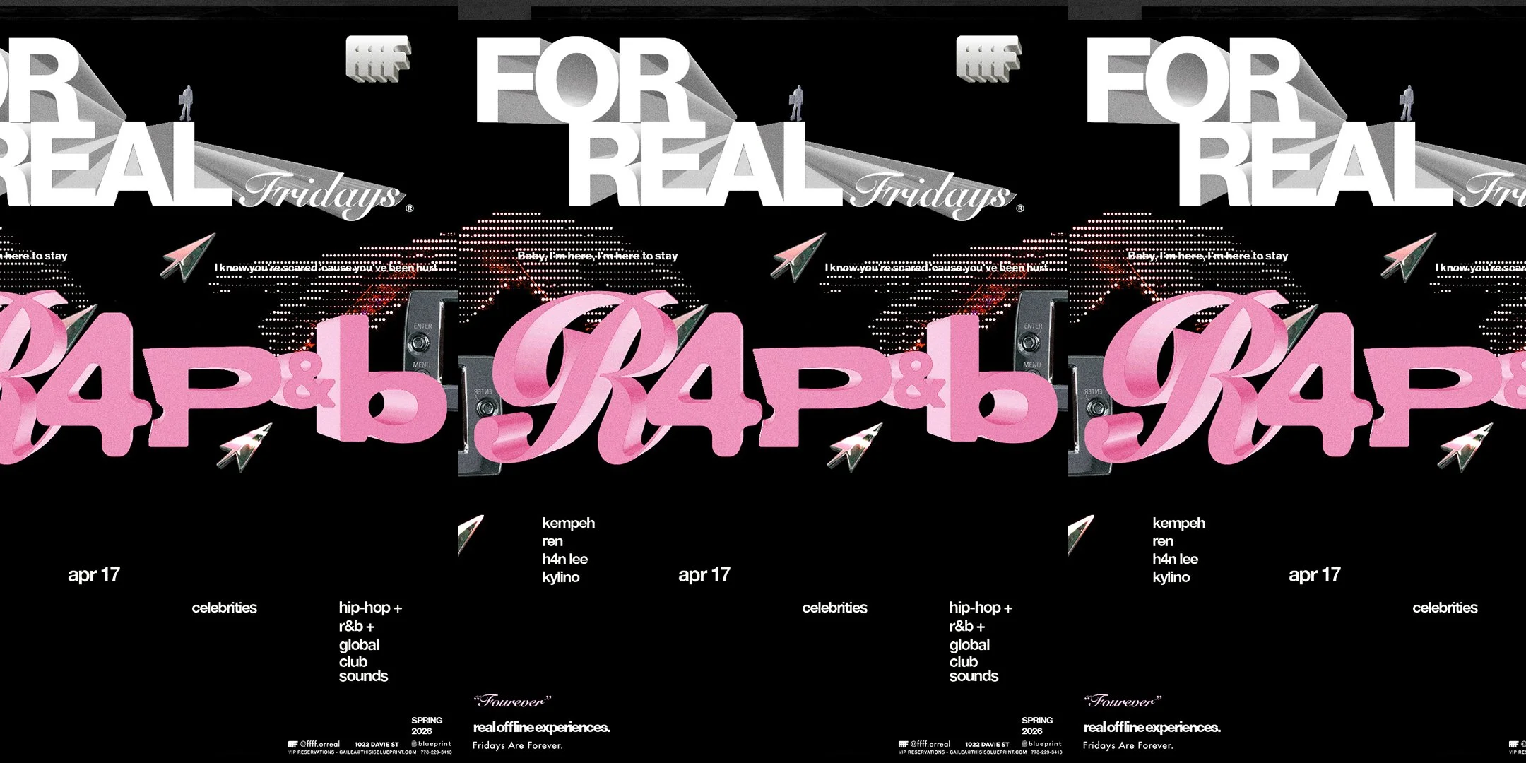 FOR REAL FRIDAYS pres - R4P&amp;B