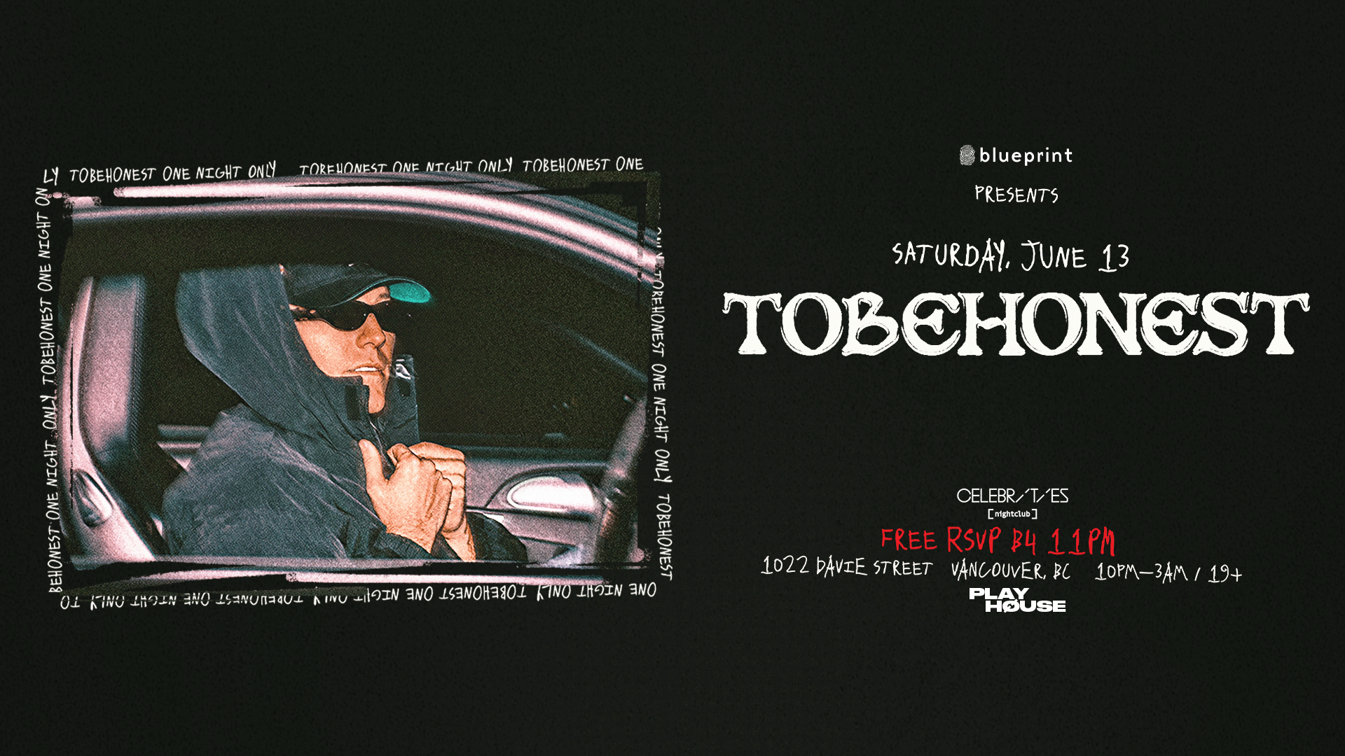 PLAYHOUSE PRES. tobehonest