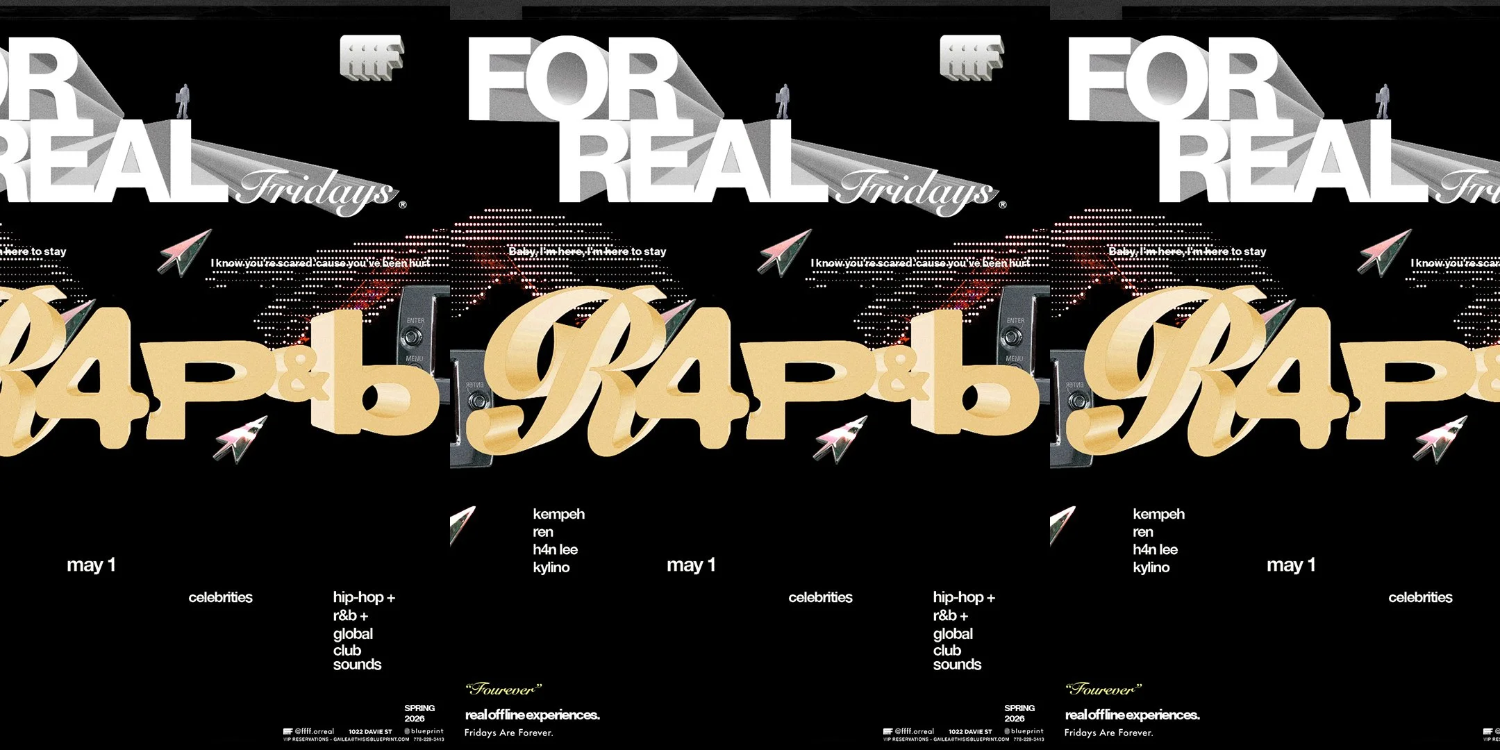 FOR REAL FRIDAYS pres - R4P&amp;B