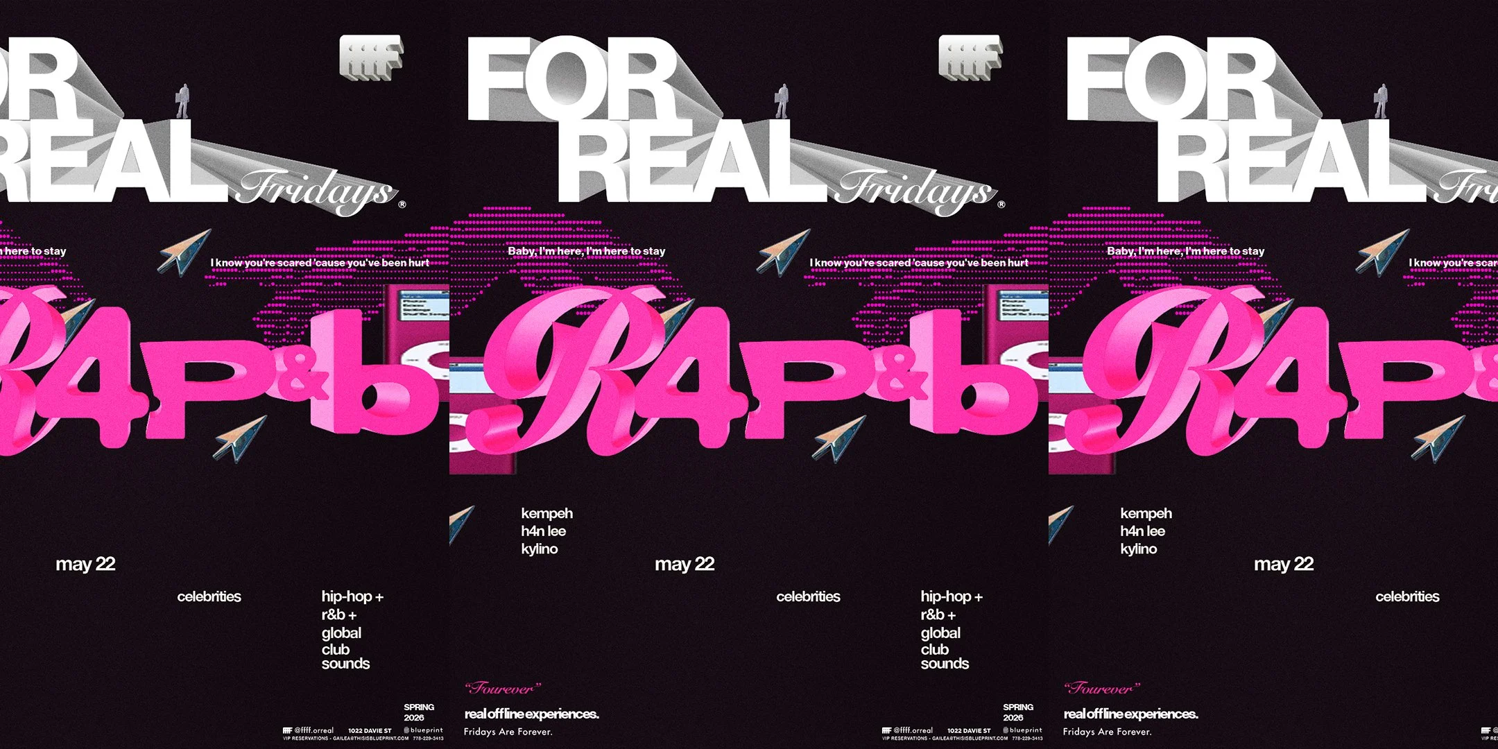 FOR REAL FRIDAYS pres - R4P&amp;B 