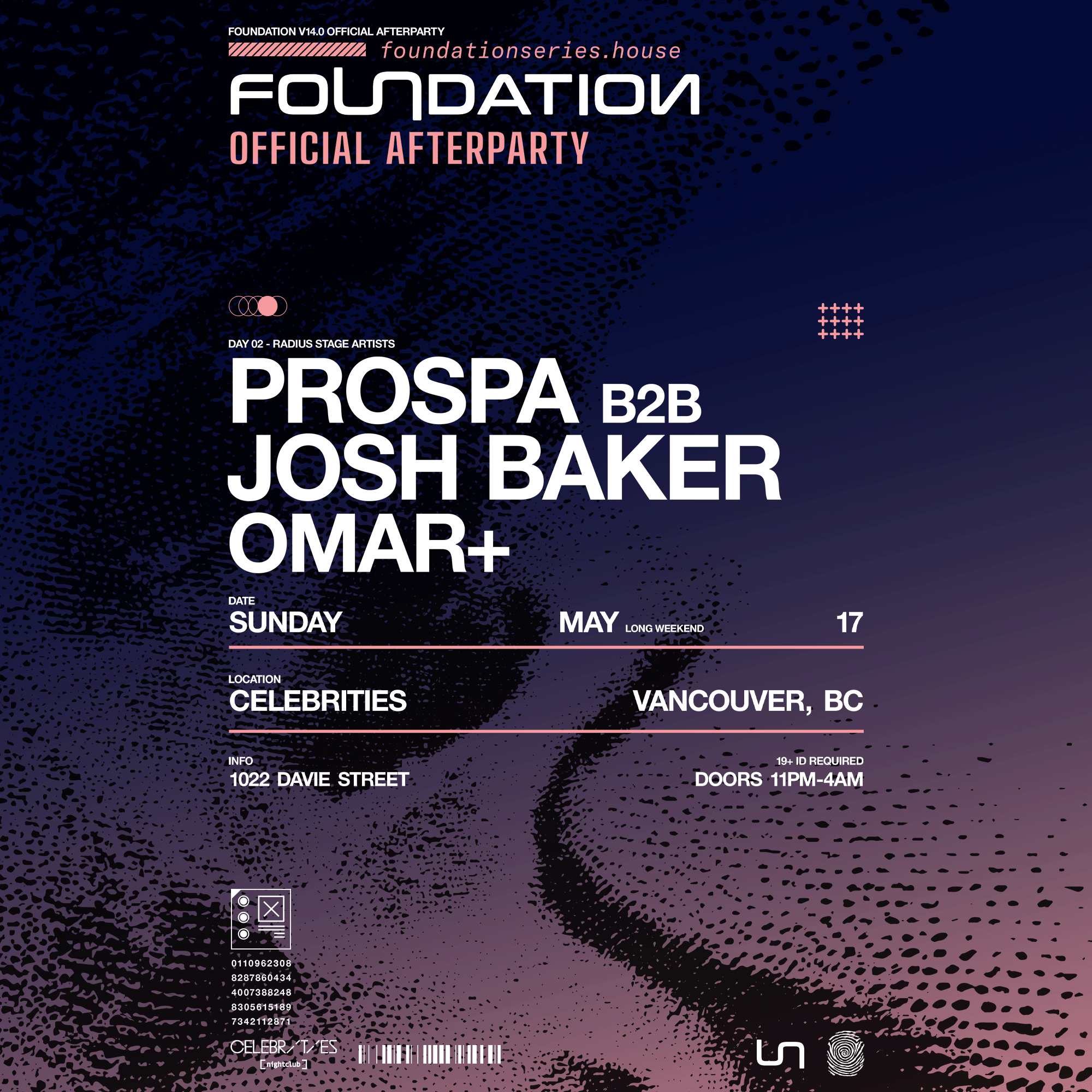 Official Foundation Series Open Radius v14.0 AP w/ PROSPA, JOSH BAKER, &amp; OMAR+