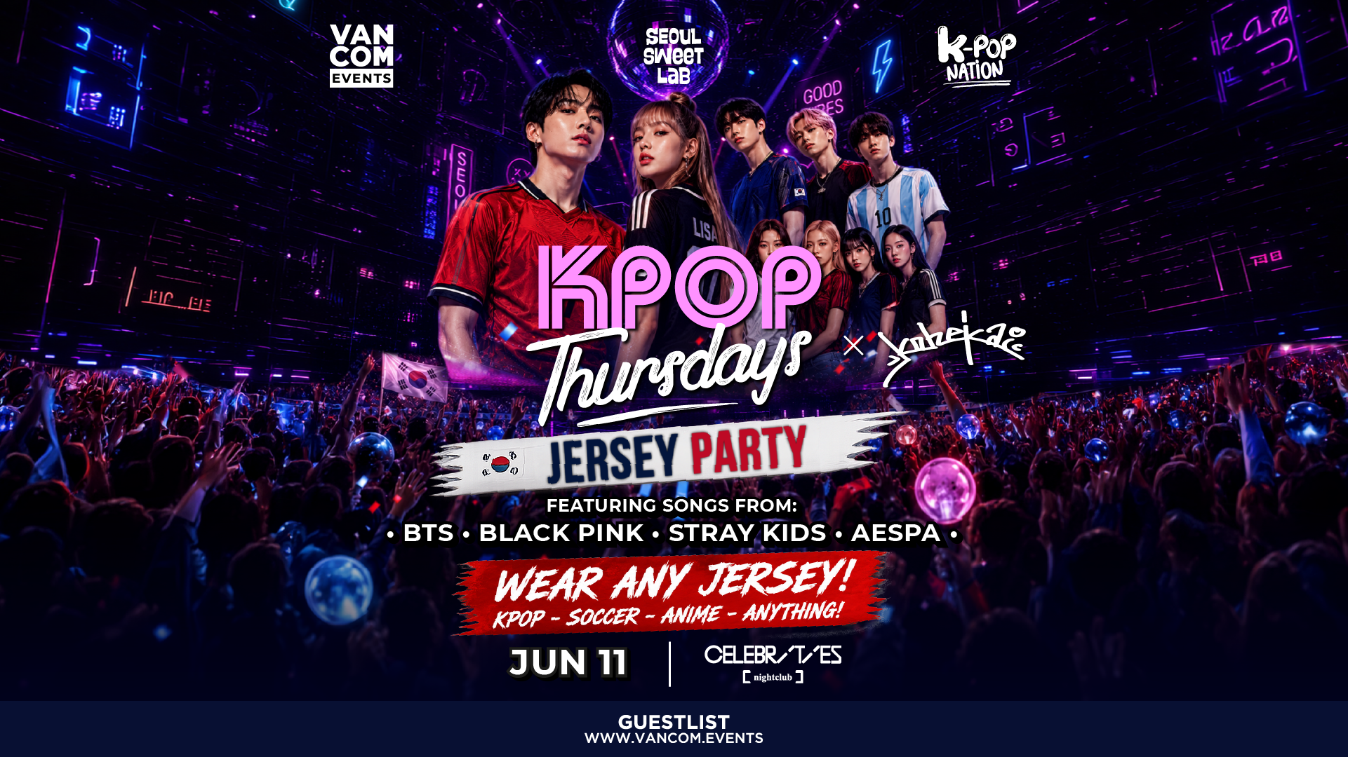 KPOP THURSDAYS pres. JERSEY PARTY