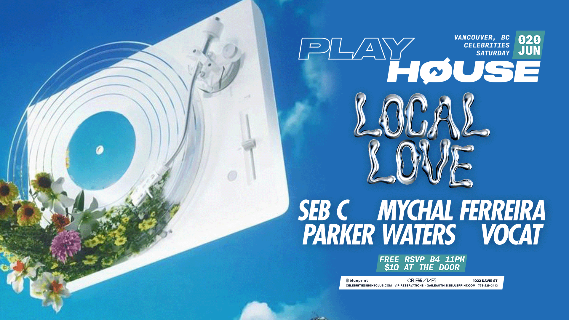 Playhouse pres. LOCAL LOVE 