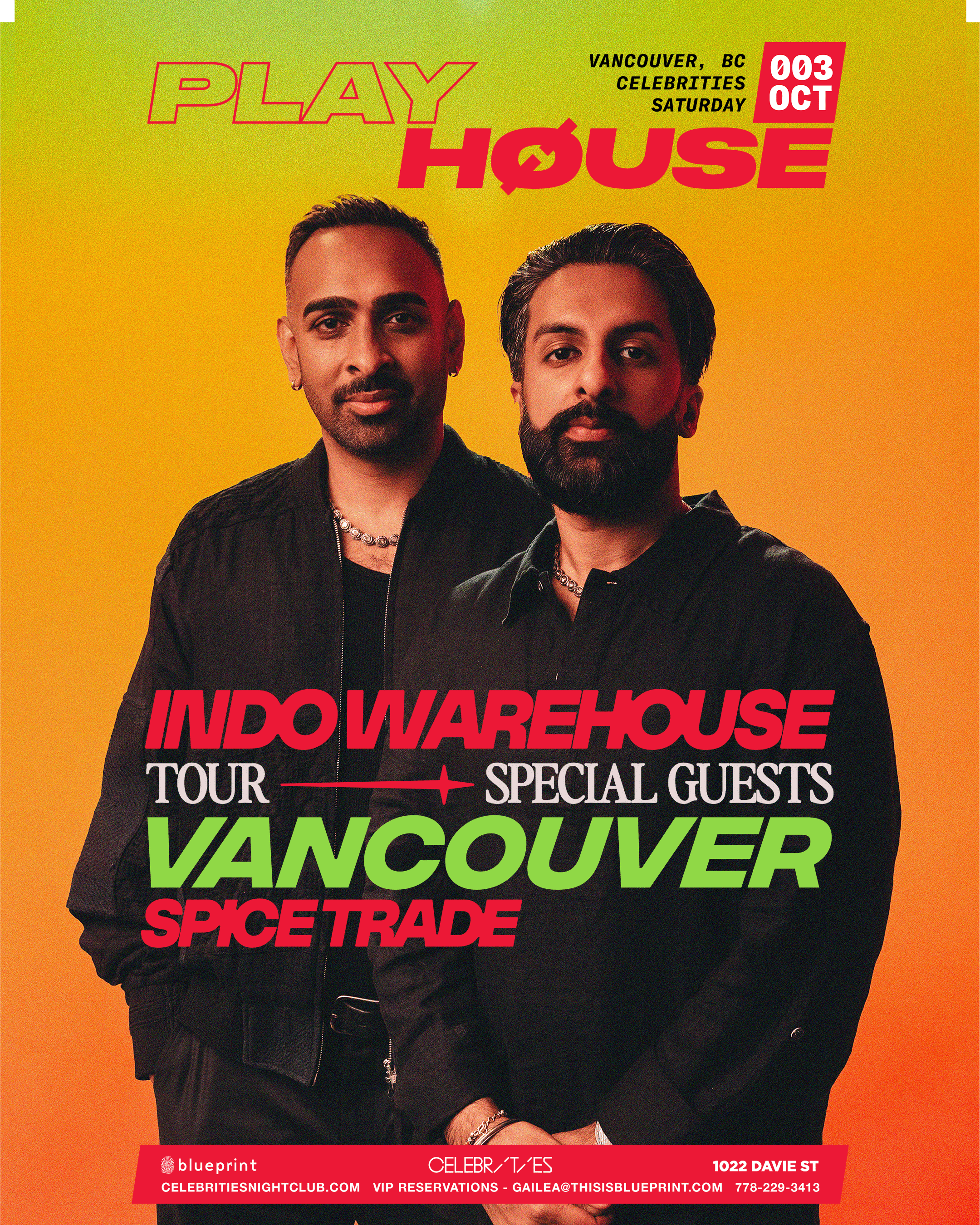 PLAYHOUSE Pres. INDO WAREHOUSE