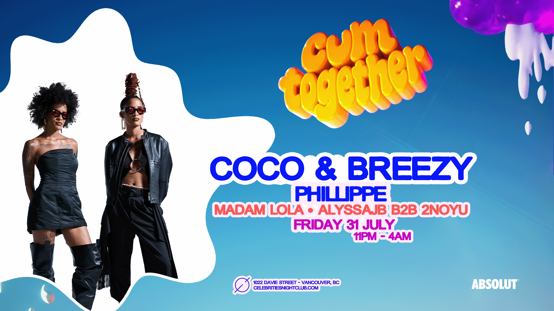 CUM TOGETHER pres. Coco &amp; Breezy