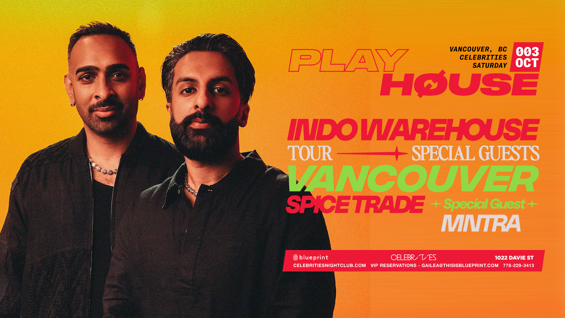 PLAYHOUSE Pres. INDO WAREHOUSE