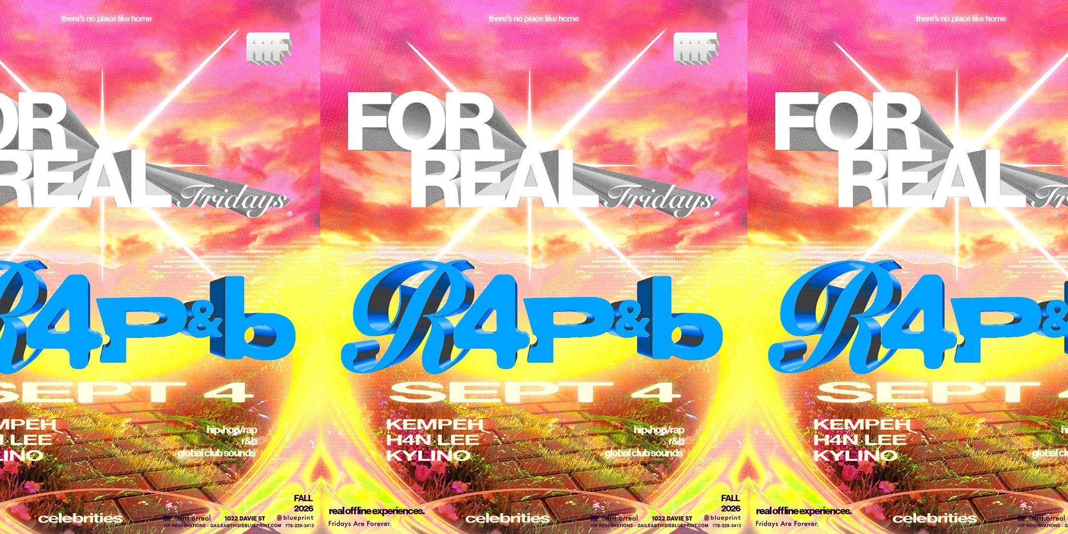 FOR REAL FRIDAYS pres - R4P&amp;b 