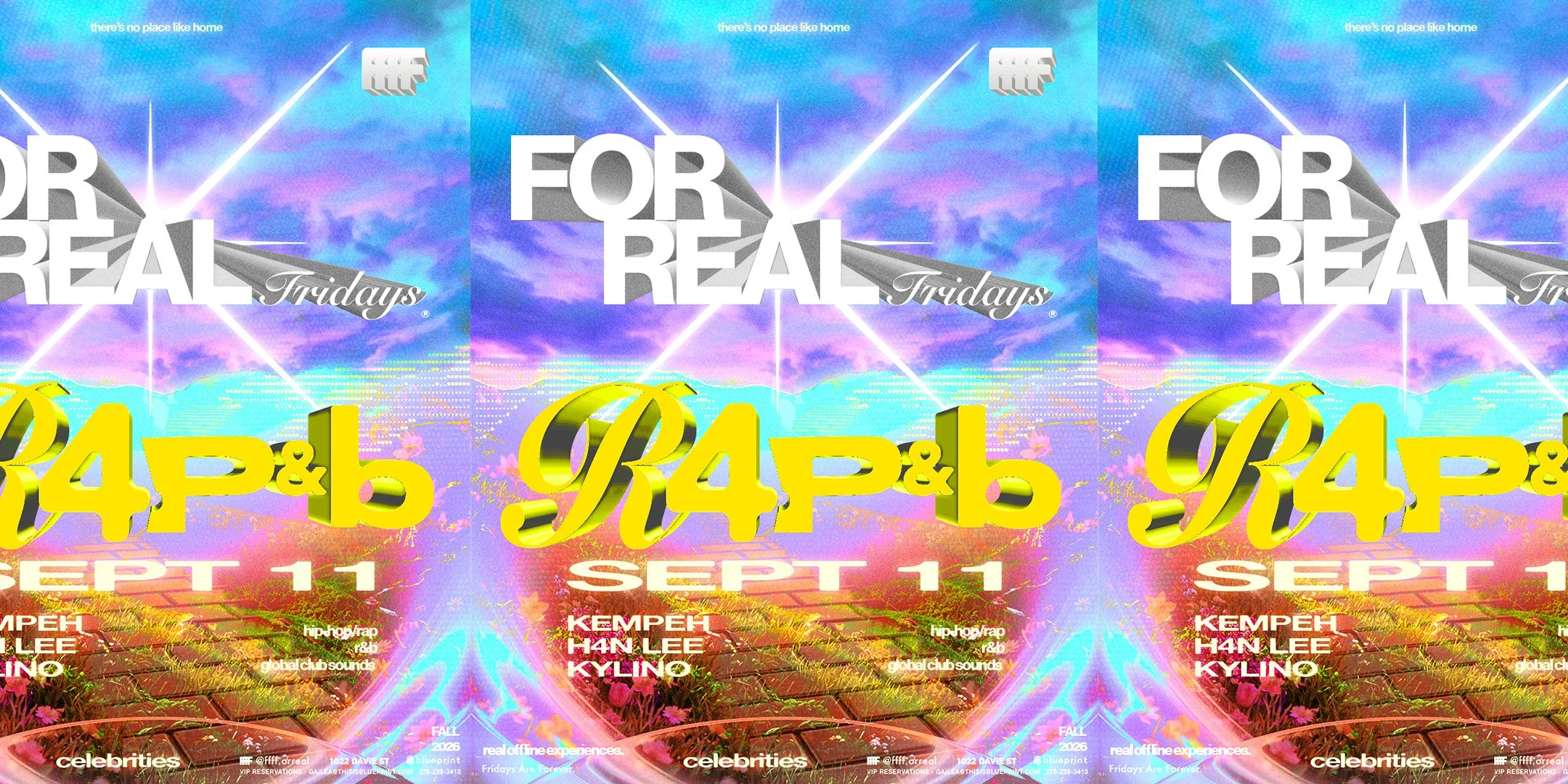 FOR REAL FRIDAYS pres - R4P&amp;b 