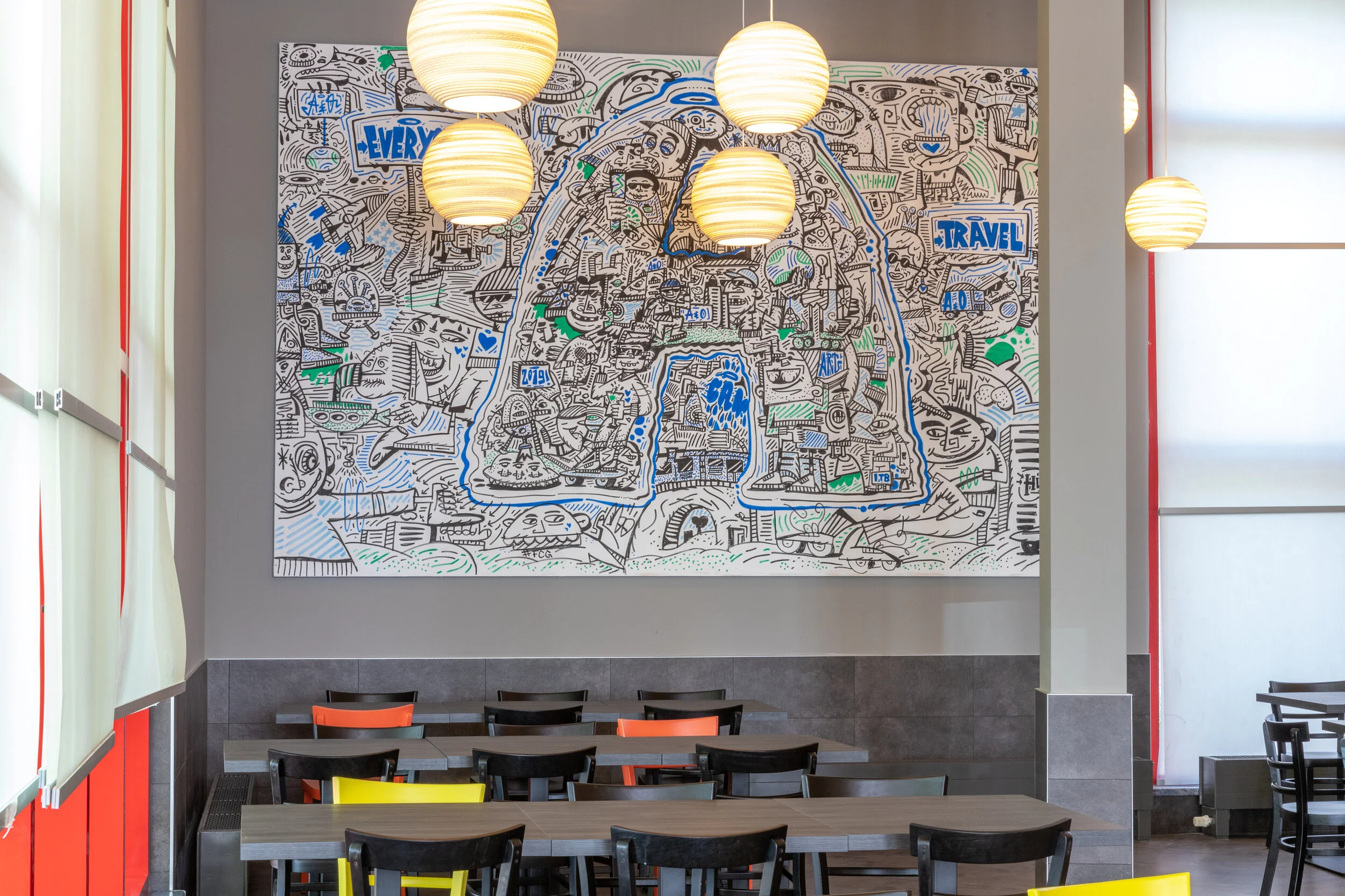 Hülpman | Berlin | Live painting @ITB2019 | 2019