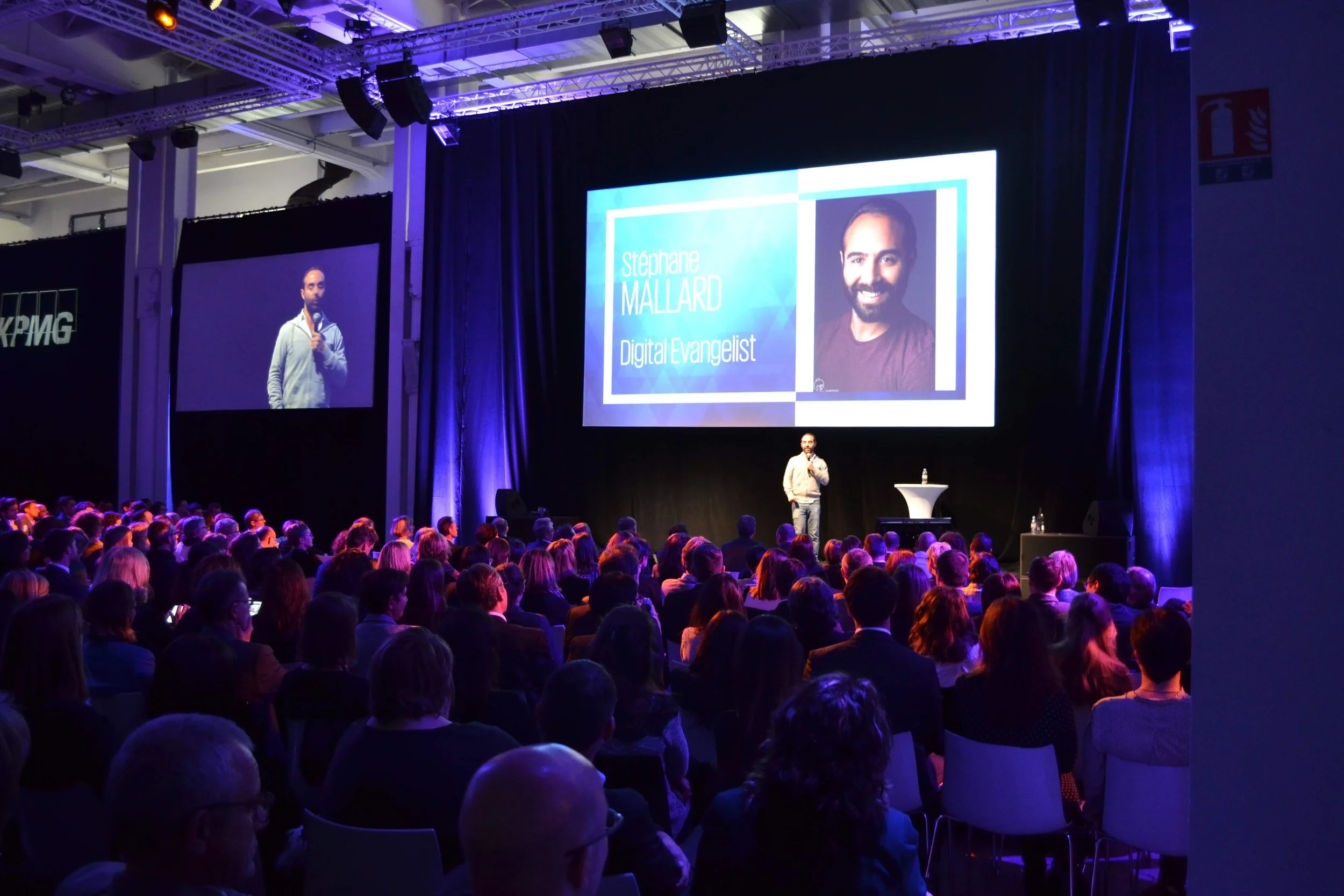 Stéphane Mallard, conférencier IA convention annuelle KPMG