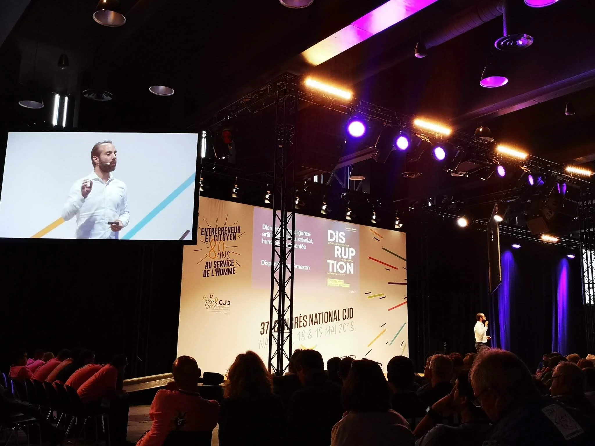 Stéphane Mallard conférencier IA convention nationale CJD