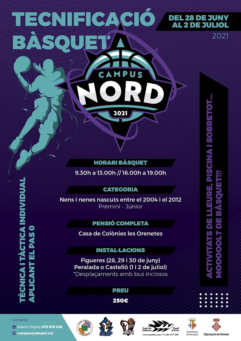 CAMPUS NORD: CINC DIES INTENSOS DE TECNIFICACIÓ I APRENENTATGE