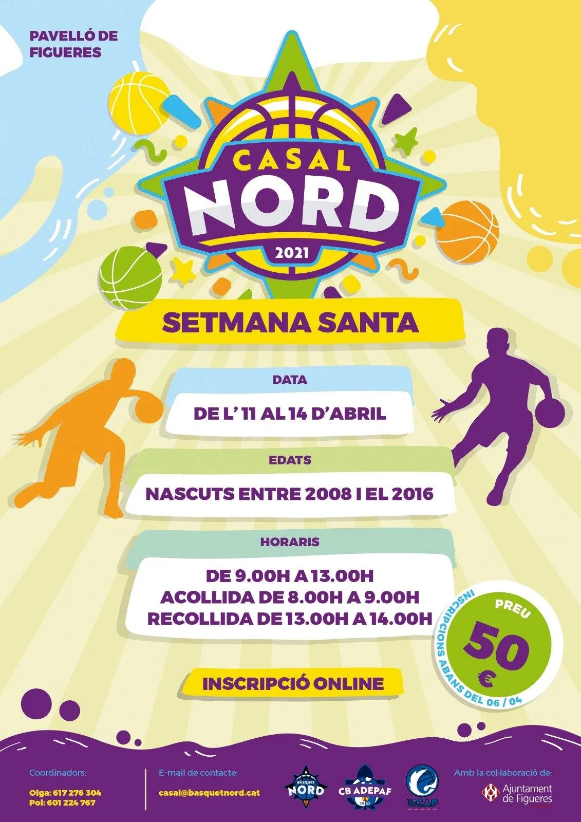 CASAL DE SETMANA SANTA DEL BÀSQUET NORD 2022