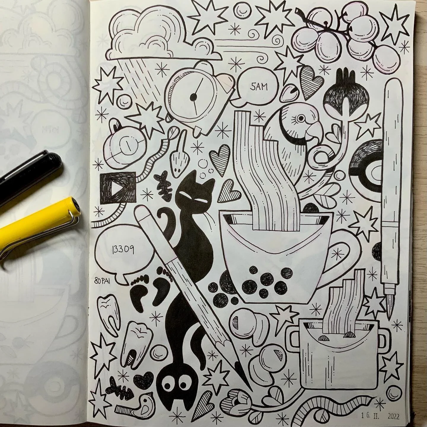 Art diary
16th-22nd and 24th of February

I know my post are mostly apolitical, but this time I had to say something.
I live in country where are people who remember invasion of soviet army in 1968. I feel frustration, fear and anger. 
I stand with U