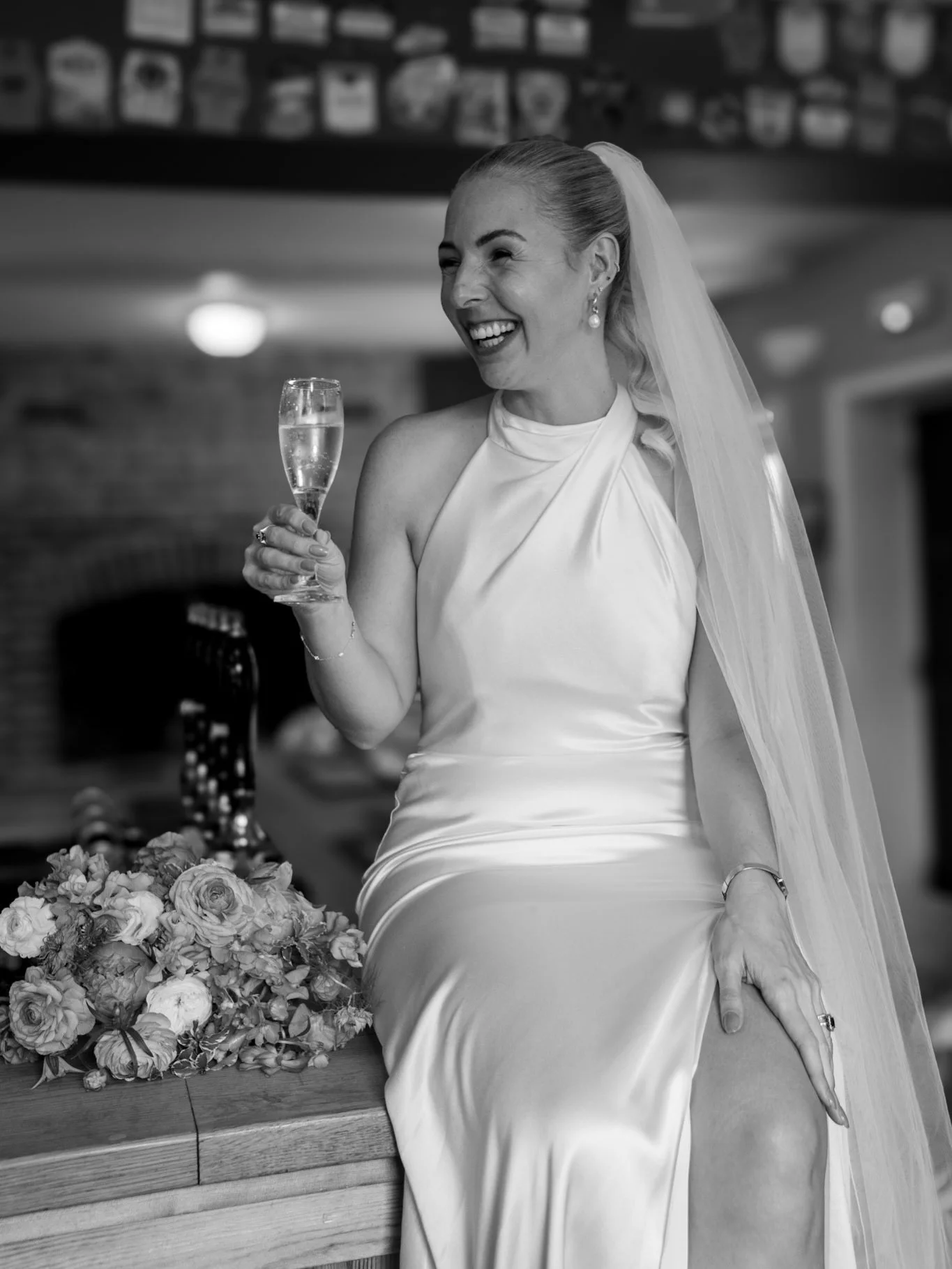 Cheers!!&hellip;My first wedding back after a long trip away and it was a stunner. Can&rsquo;t wait to share more from this day soon. 
Carlie and Brent looking absolutely incredible enjoying a quick cheers together after their ceremony. 
What a great