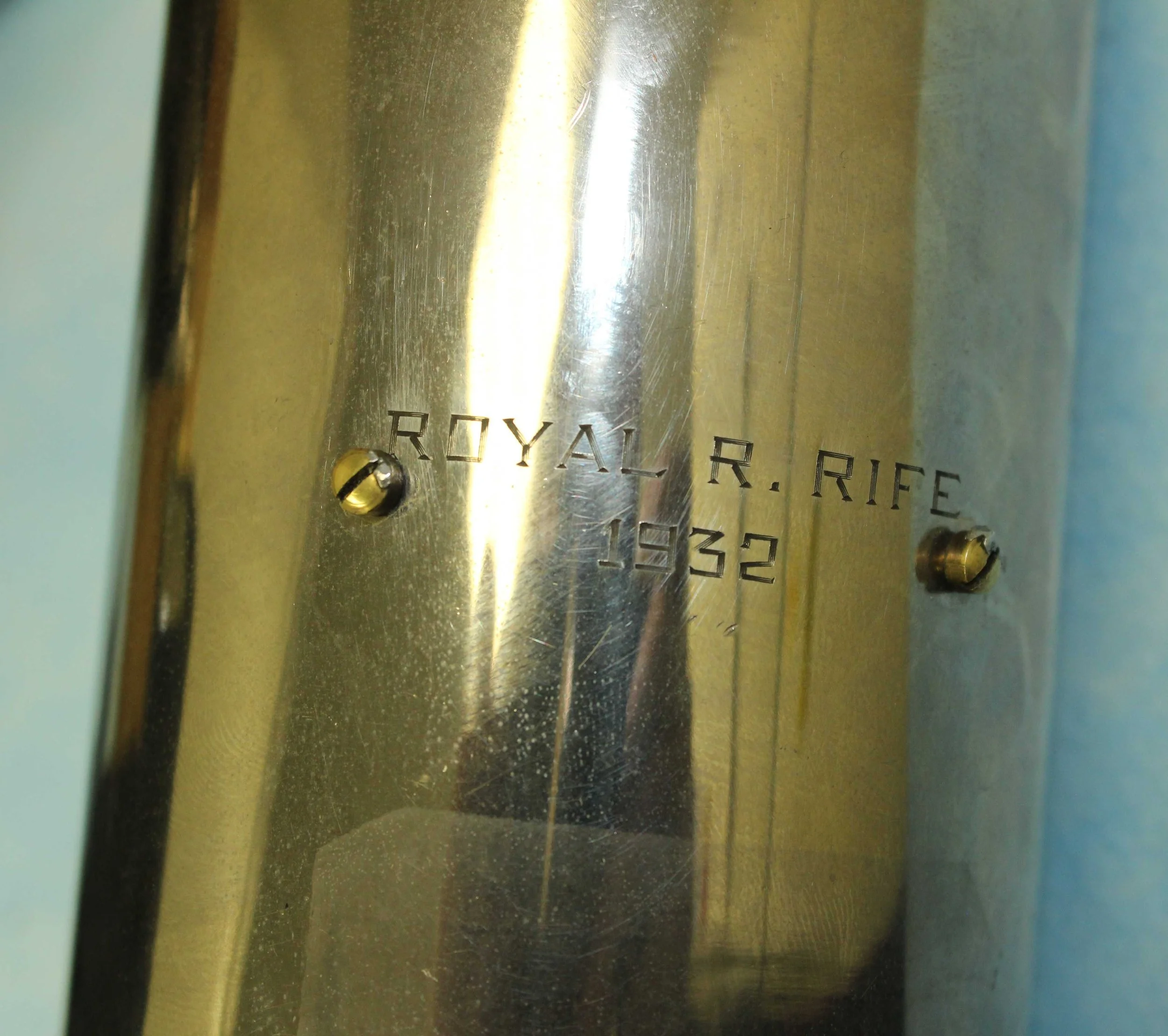 #2 Rife 1932 microscope barrel from Bonham auction.