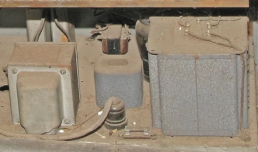 "Low" device circuitry closeup, lower level.
