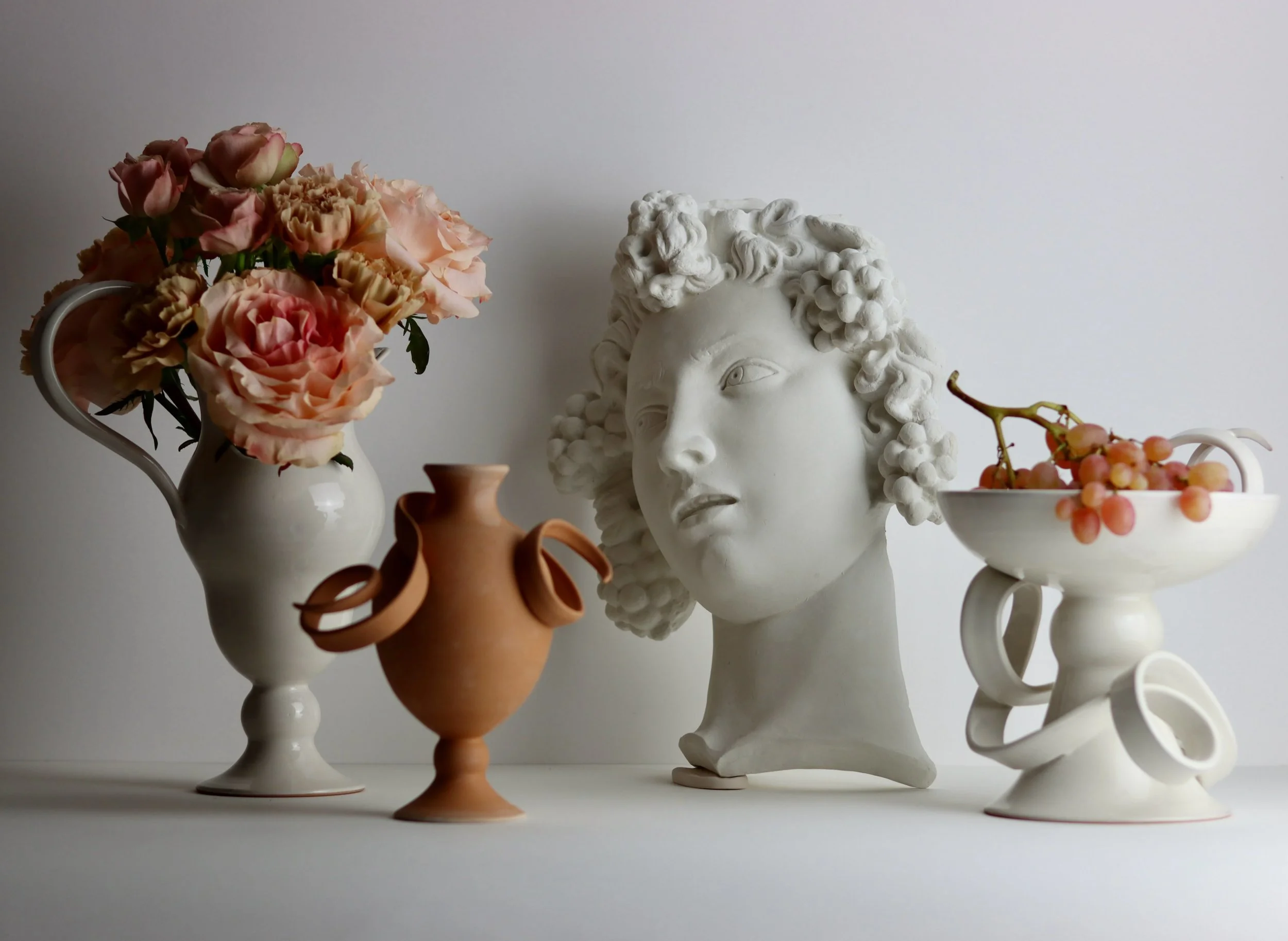 More curly vessels coming this Fall!
Come see them at @artigianatoepalazzo 
Held in the Corsini Garden in Florence 
September 11 - 13