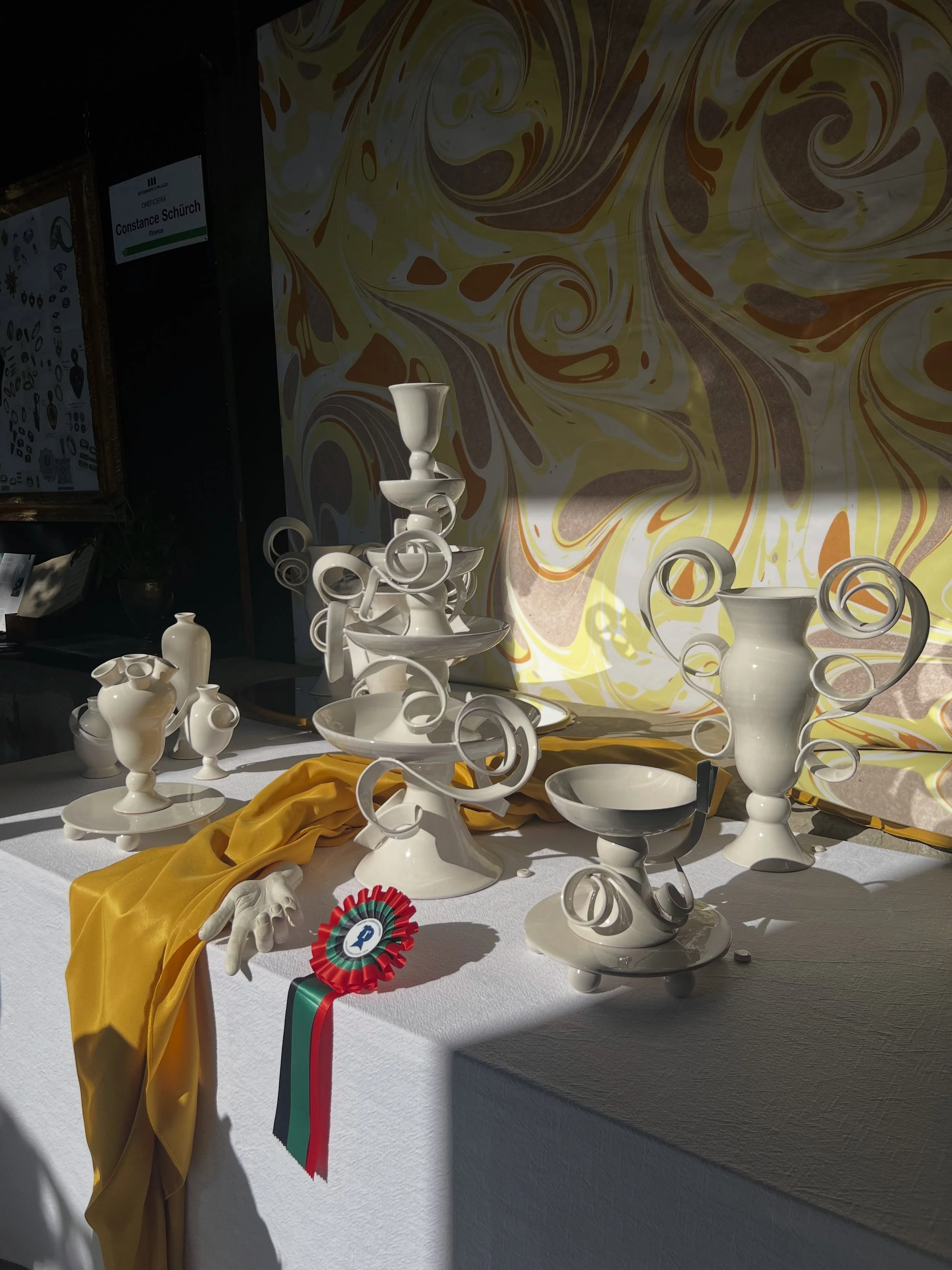 This past weekend I got to live the dream of bringing my work in front of a warmly receptive public in the gorgeous setting of the Corsini Garden.

The three days were filled with an unending stream of magical moments that will keep me going in the s