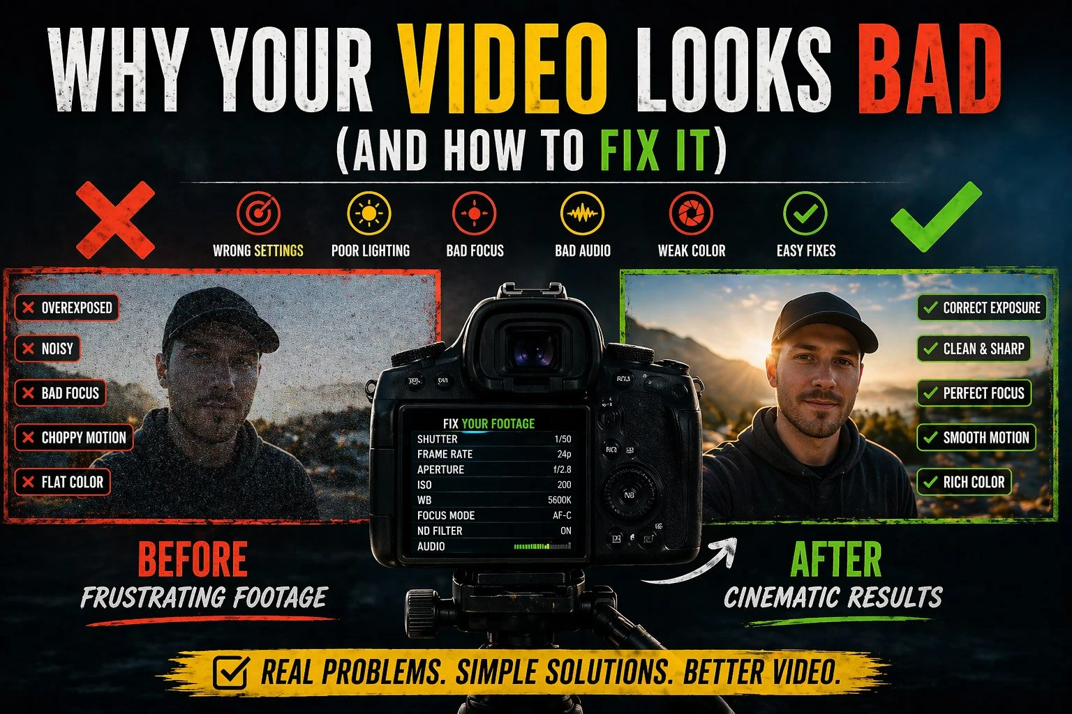 why your video looks bad and how to fix it