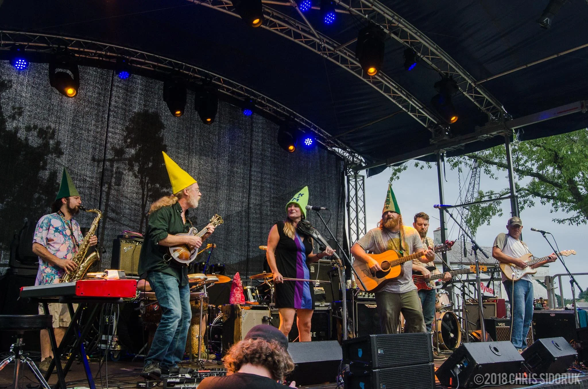 Alpaca Gnomes at Pinkney Park | Rowayton, CT - August 26, 2018