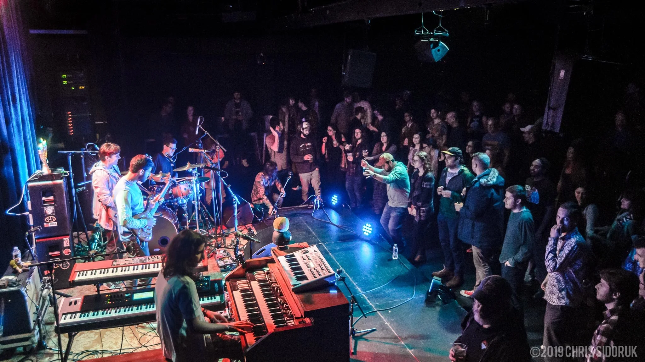 Eggy performing at FTC StageOne in Fairfield, CT, on December 28, 2019.