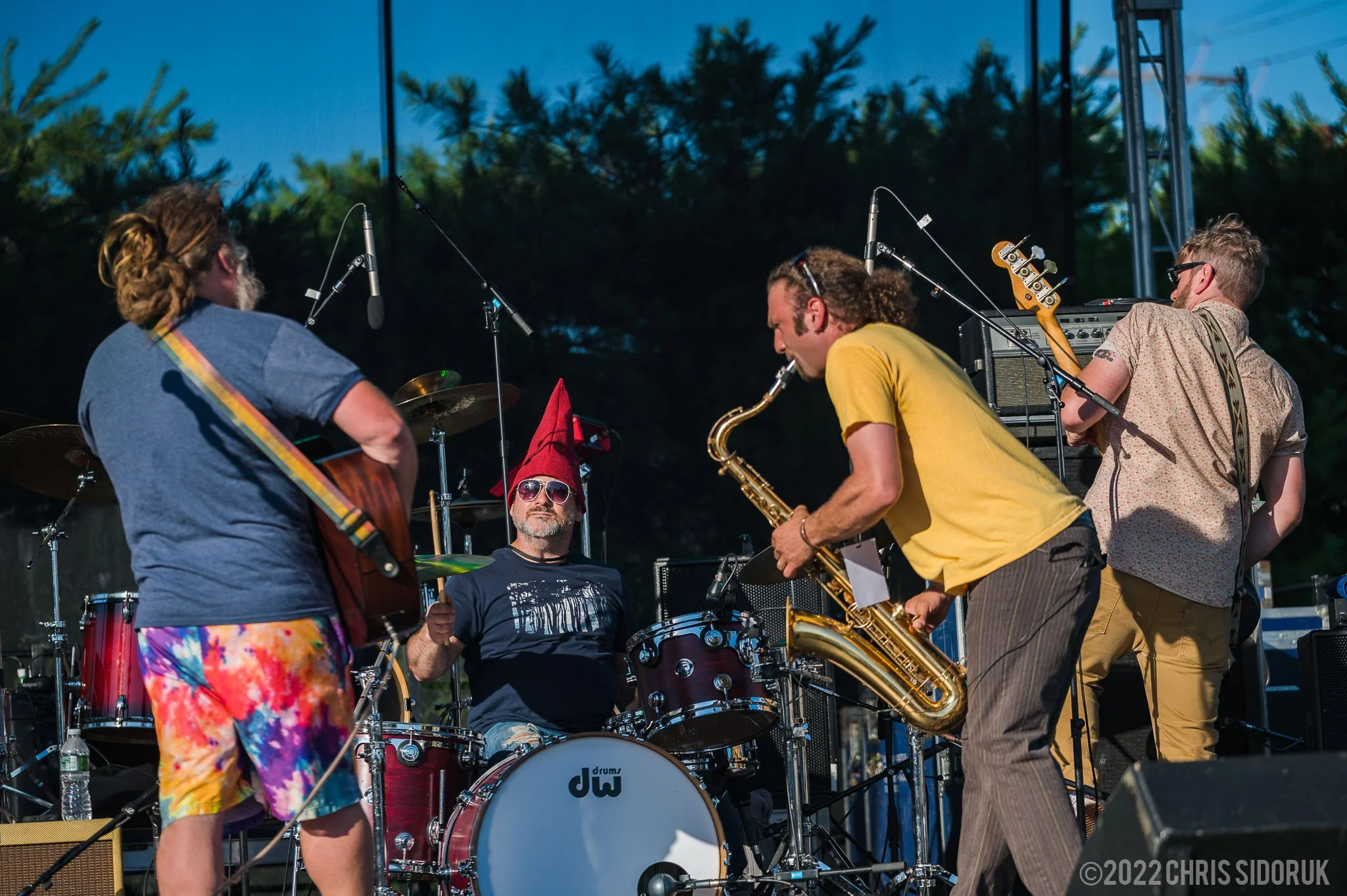 The Alpaca Gnomes at Two Roads Road Jam Music Festival in Stratford, Connecticut, on June 17, 2022.