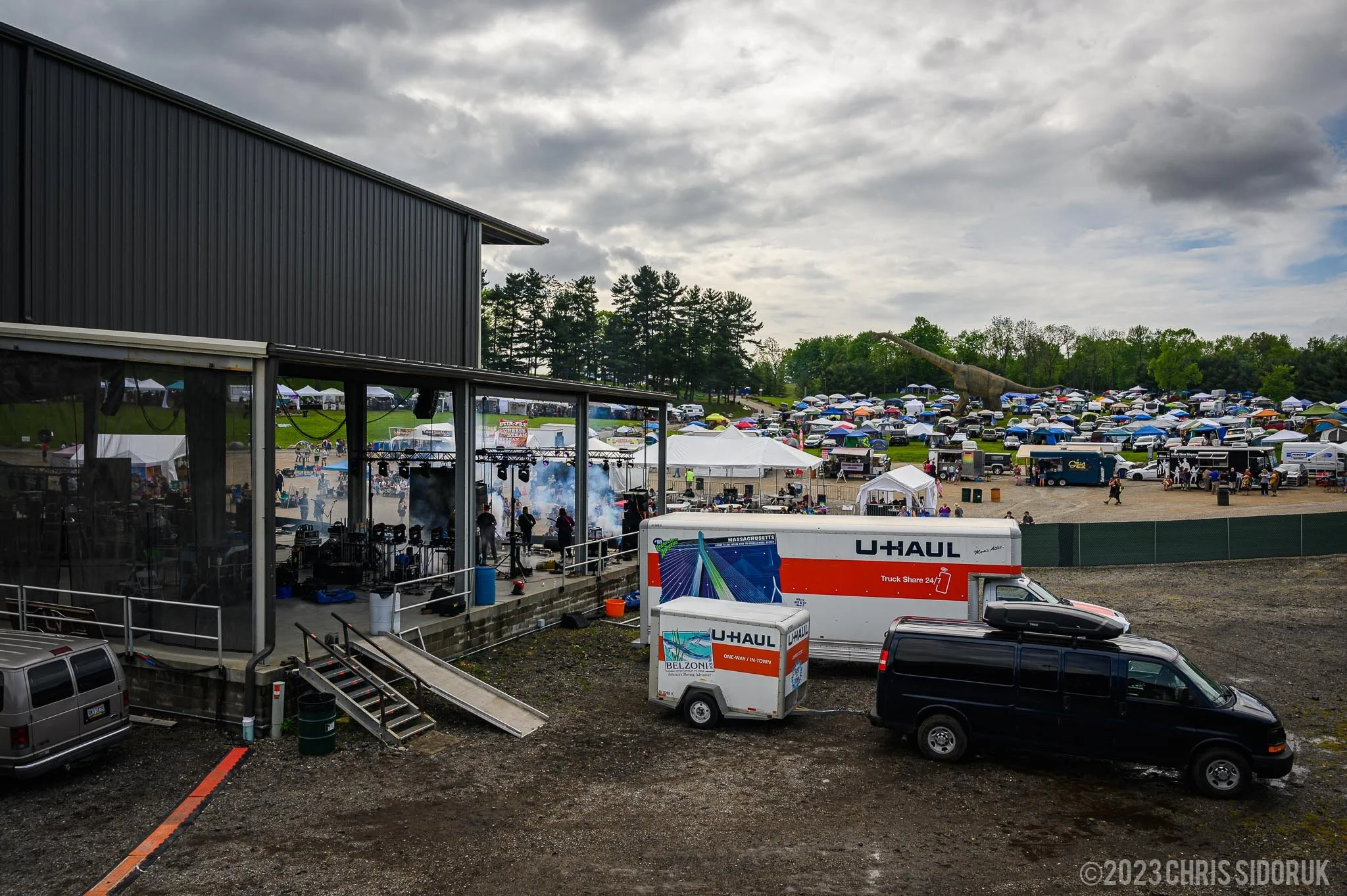 Creamery Station at Hookahville Festival – May 13, 2023, Legend Valley, OH