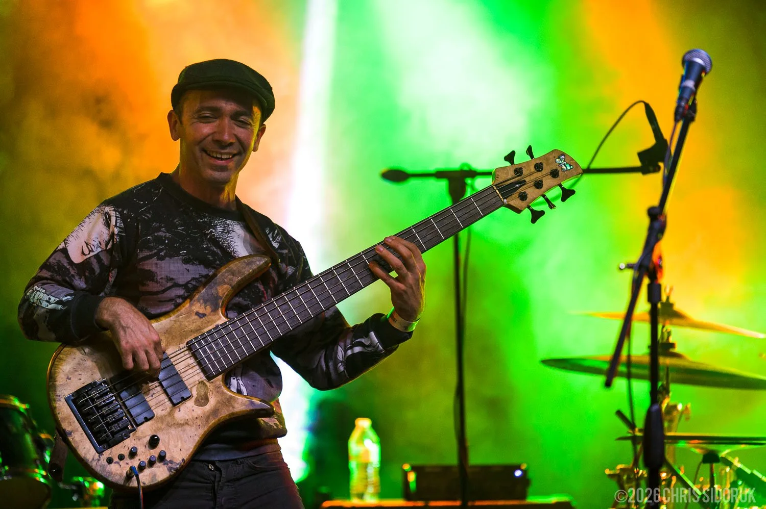 John Ferrara of Mono Means One on stage at Froggy Daze Festival. 09/06/2024 in Narrowsburg, NY.