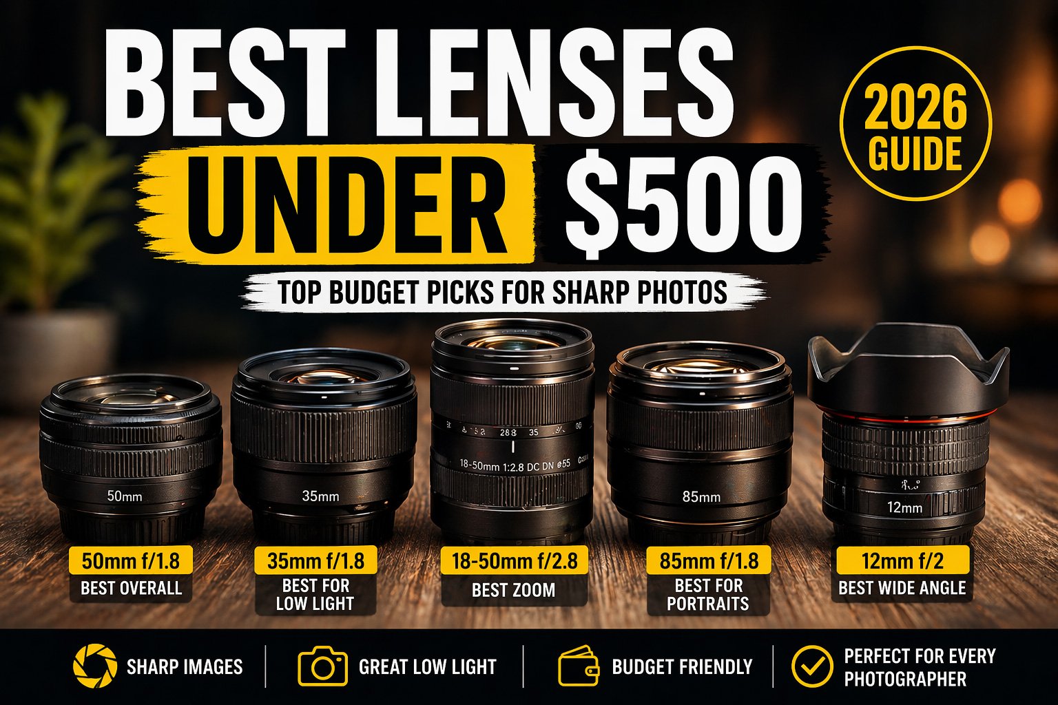 best lenses under $500 guide