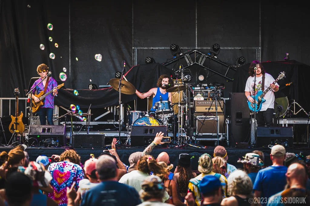Baked Shrimp performing at the Adirondack Independence Music Festival in Lake George, NY.